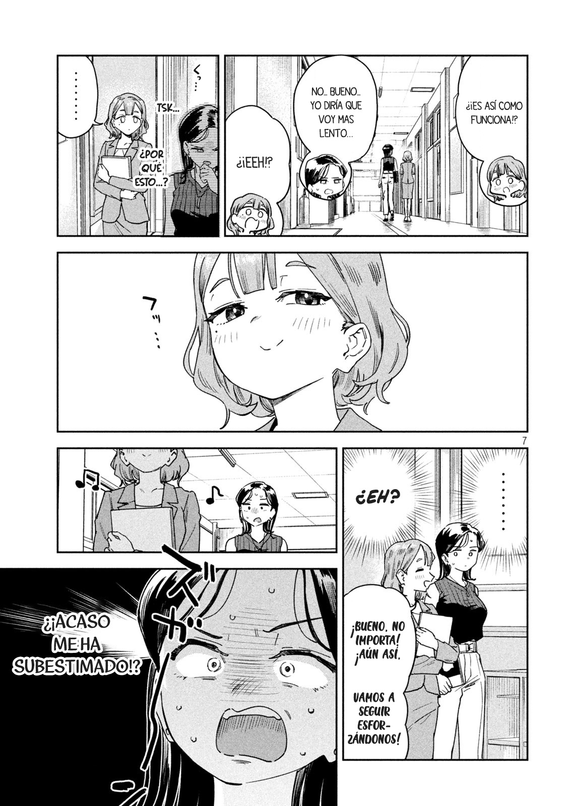 MYO-CHAN SENSEI WA KAKU KATARIKI Capitulo 48: ¿¡Cuidado con la nueva profesora!? página 10