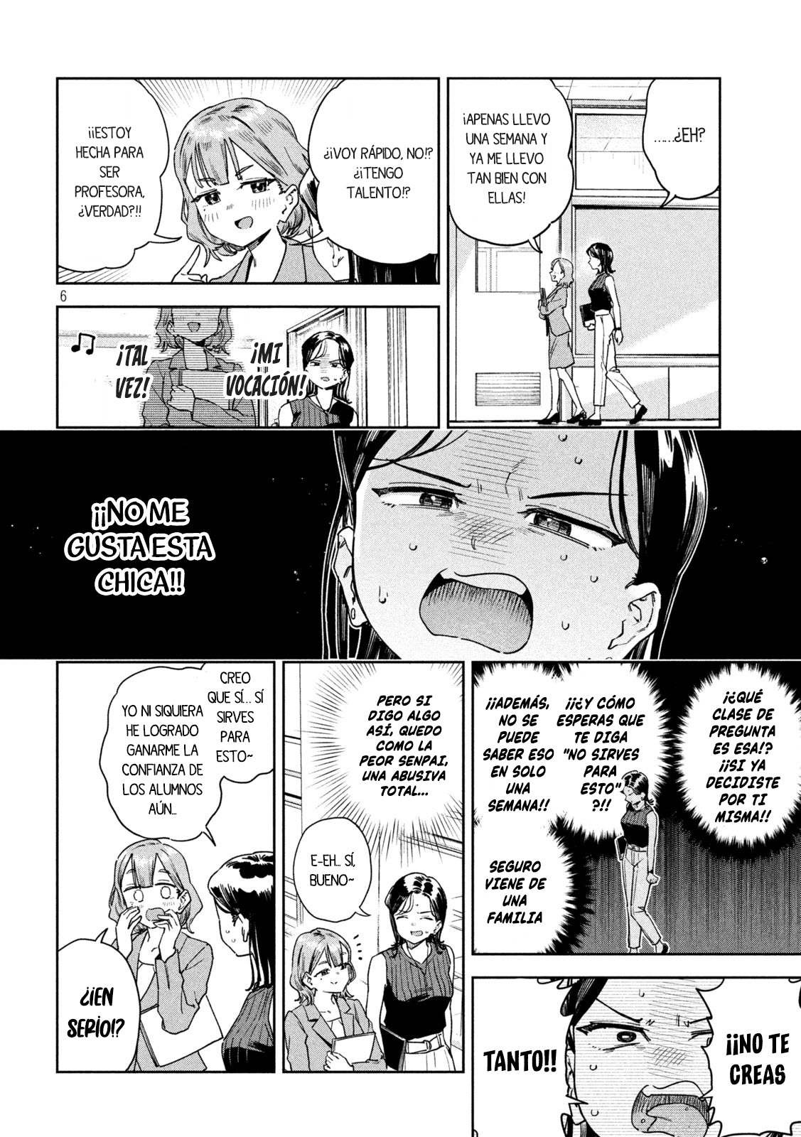MYO-CHAN SENSEI WA KAKU KATARIKI Capitulo 48: ¿¡Cuidado con la nueva profesora!? página 9