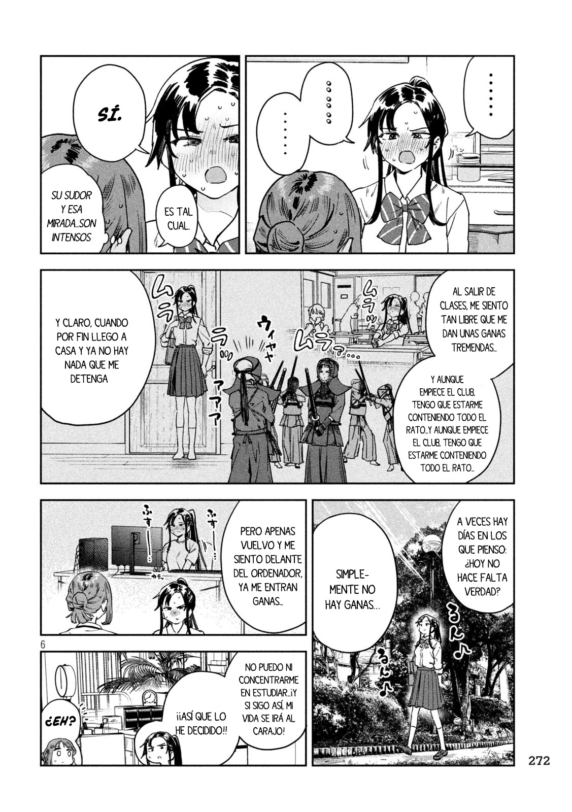 MYO-CHAN SENSEI WA KAKU KATARIKI Capitulo 50: ¡Samurai ardiente de deseo! página 8