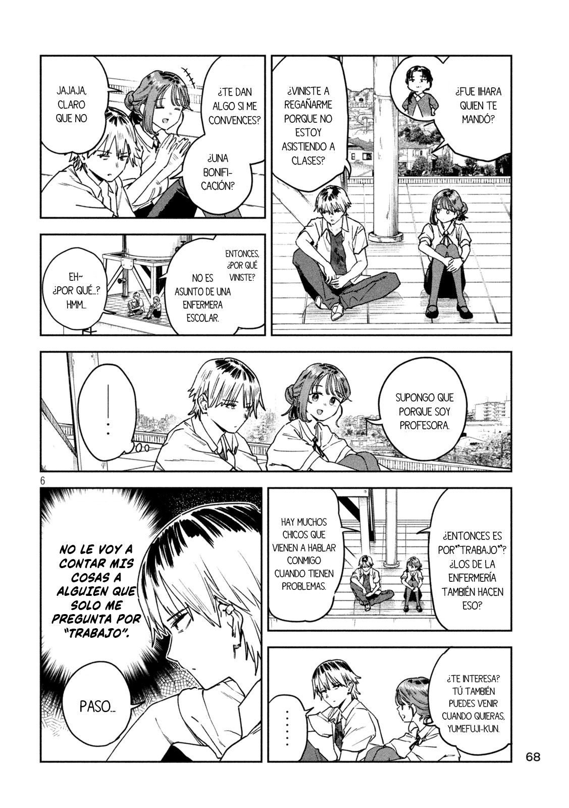 MYO-CHAN SENSEI WA KAKU KATARIKI Capitulo 55: La preocupación de Yumefuji-kun página 9