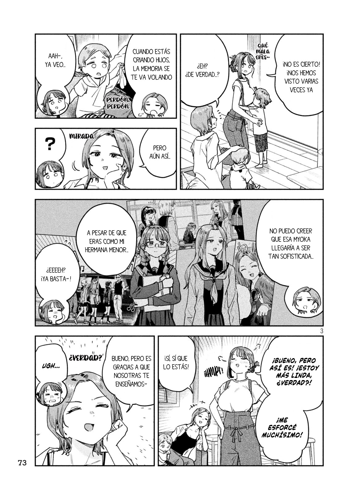 MYO-CHAN SENSEI WA KAKU KATARIKI Capitulo 57: El diario de crianza de Myo-chan página 6