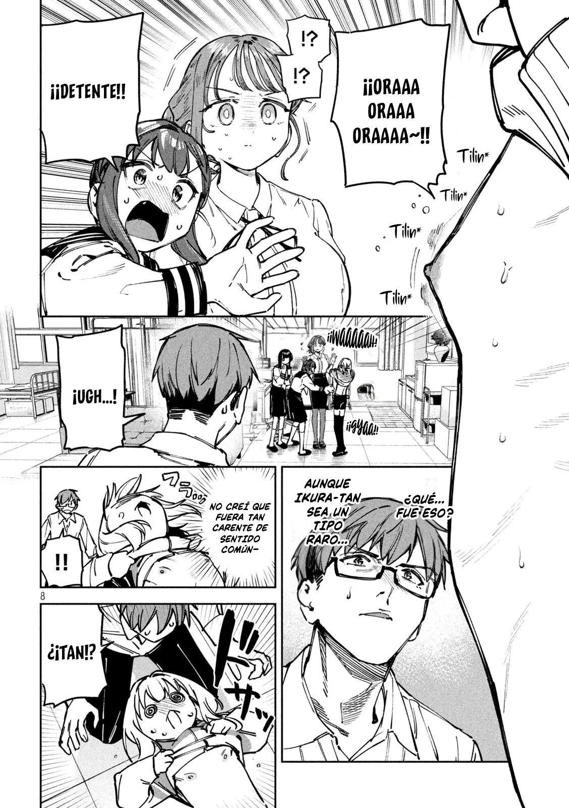 MYO-CHAN SENSEI WA KAKU KATARIKI Capitulo 59: ¡El consejo estudiantil de otra escuela! página 10