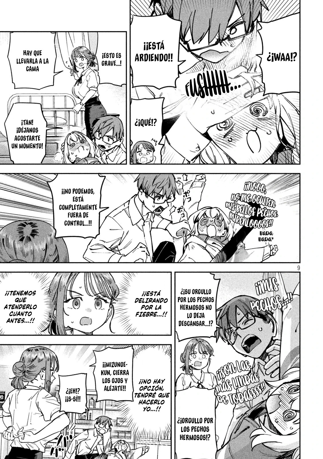 MYO-CHAN SENSEI WA KAKU KATARIKI Capitulo 59: ¡El consejo estudiantil de otra escuela! página 11