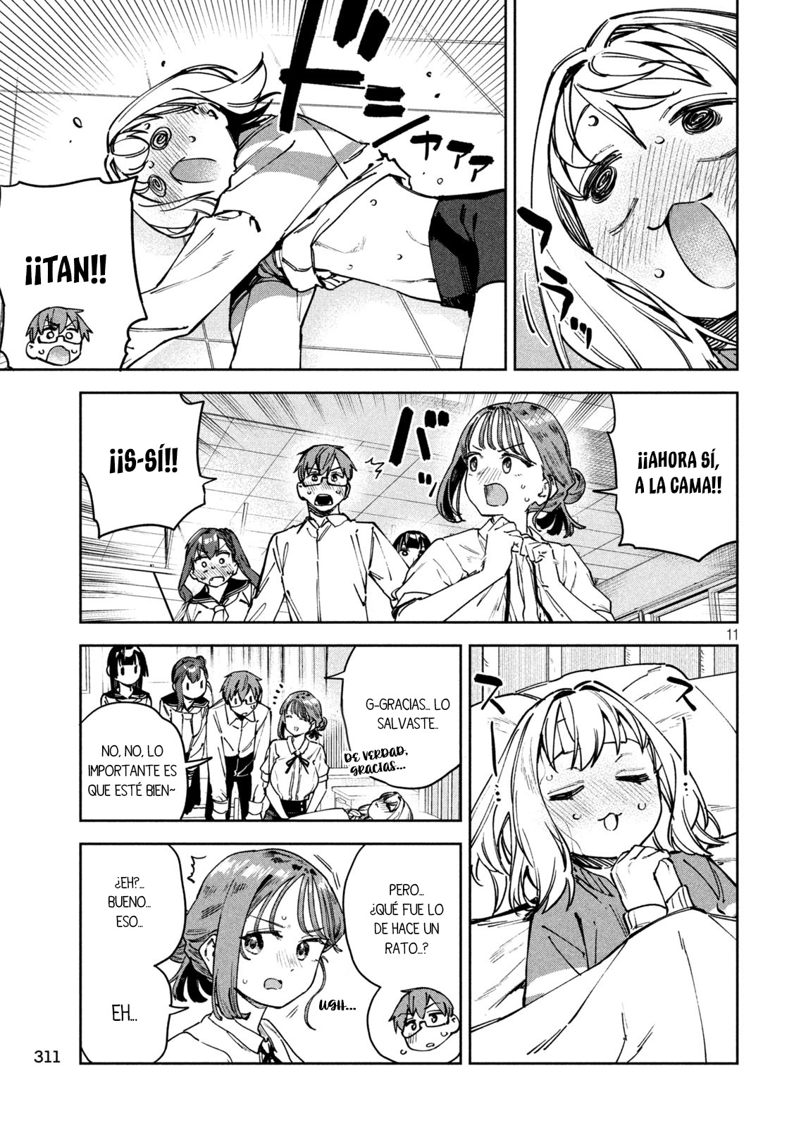MYO-CHAN SENSEI WA KAKU KATARIKI Capitulo 59: ¡El consejo estudiantil de otra escuela! página 13