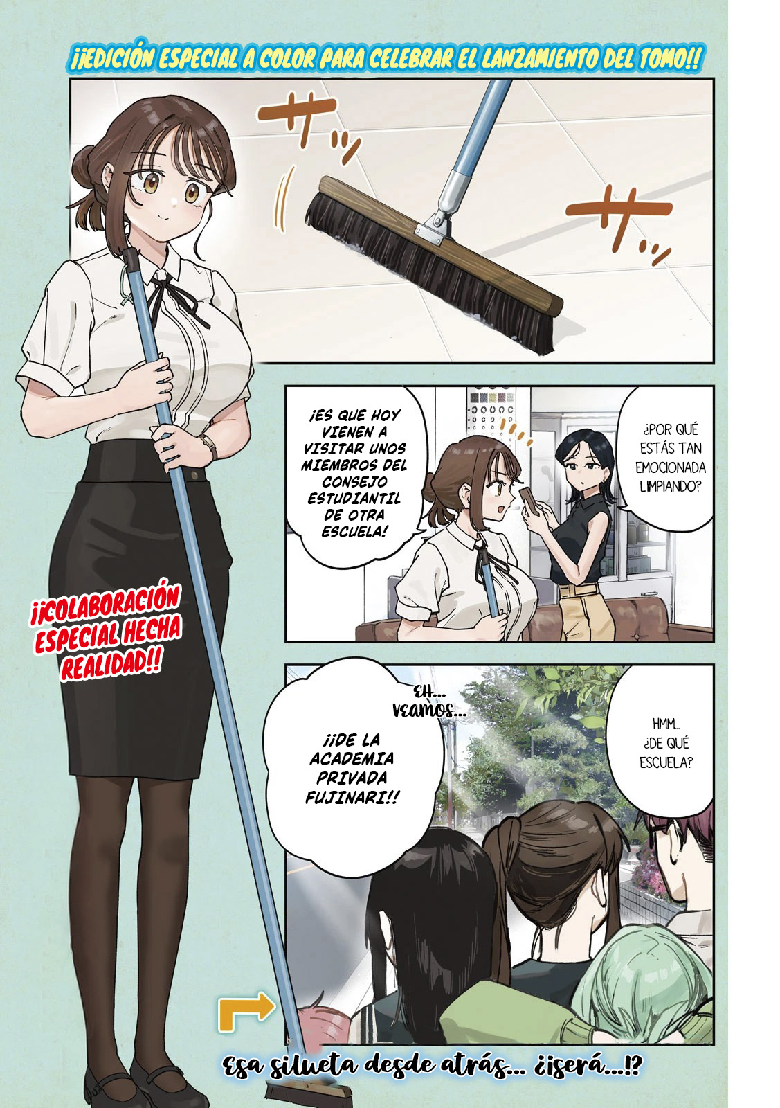 MYO-CHAN SENSEI WA KAKU KATARIKI Capitulo 59: ¡El consejo estudiantil de otra escuela! página 3