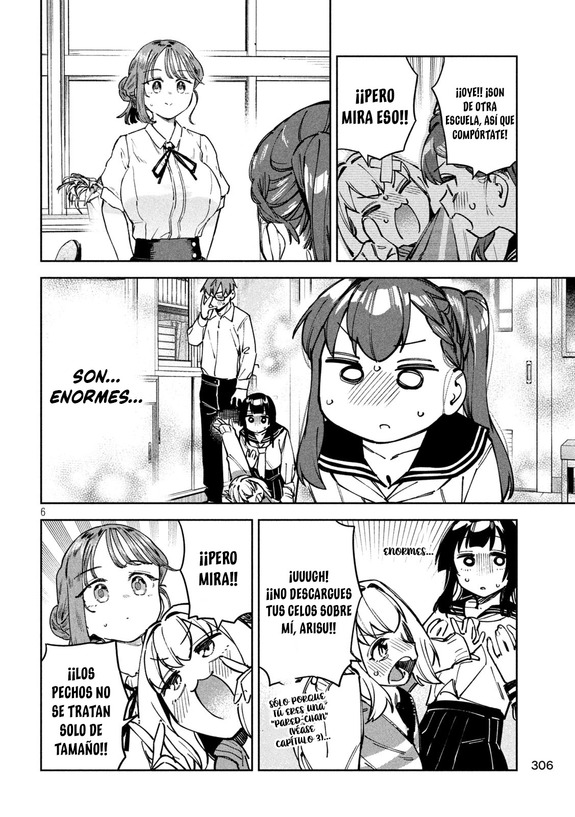 MYO-CHAN SENSEI WA KAKU KATARIKI Capitulo 59: ¡El consejo estudiantil de otra escuela! página 8