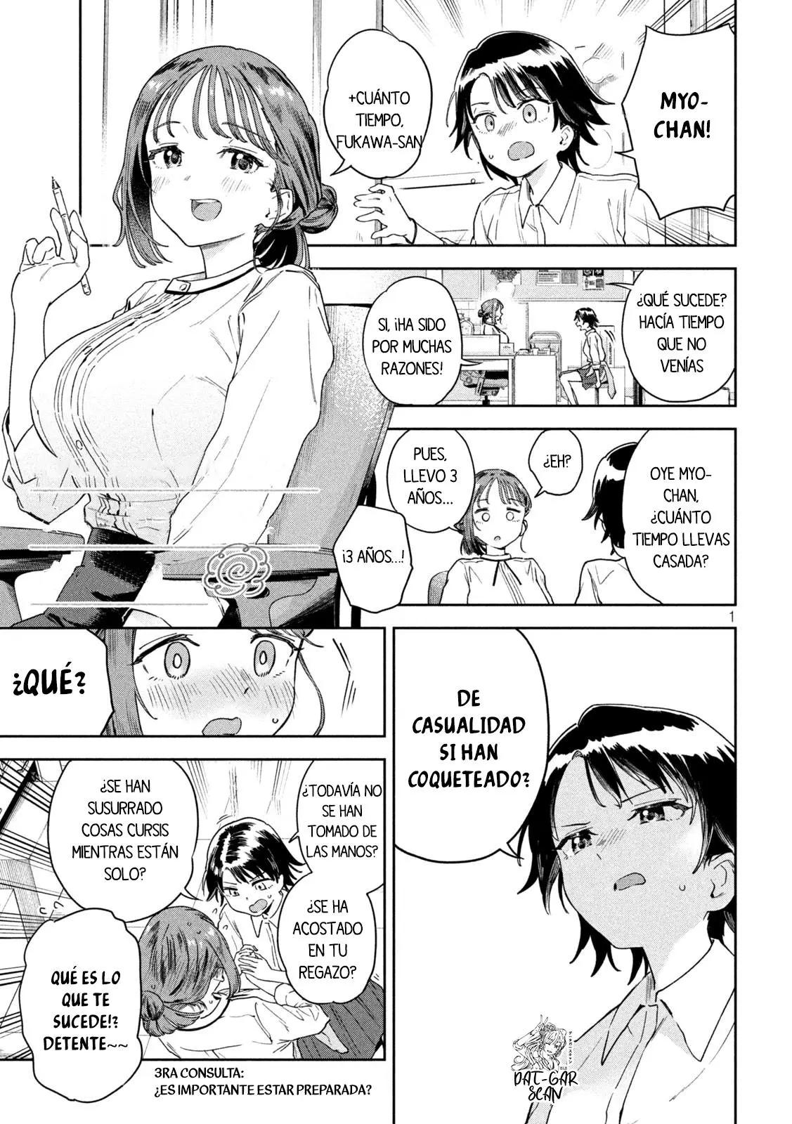 MYO-CHAN SENSEI WA KAKU KATARIKI Capitulo 6: ¿Es importante estar preparada? página 2