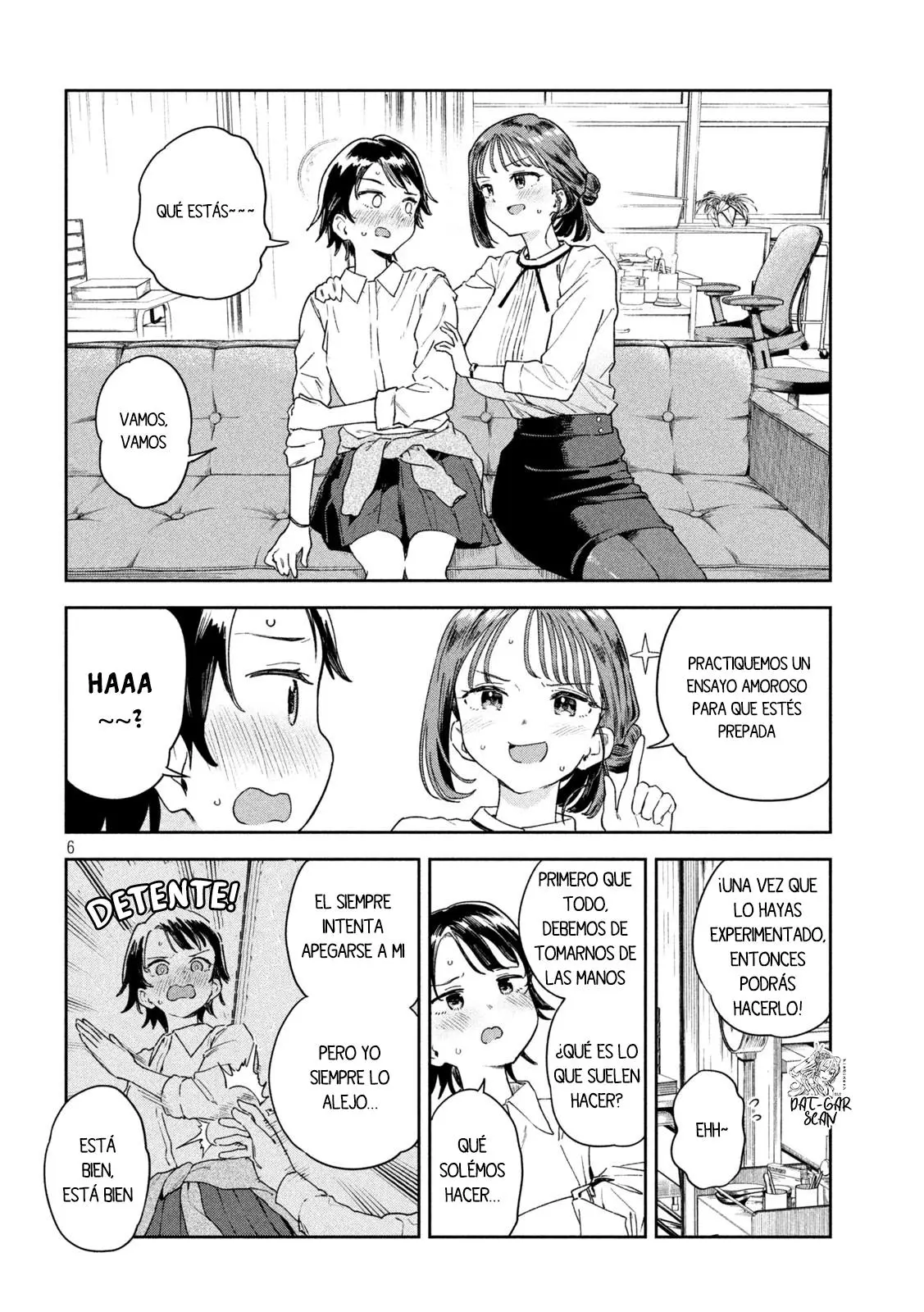 MYO-CHAN SENSEI WA KAKU KATARIKI Capitulo 6: ¿Es importante estar preparada? página 7