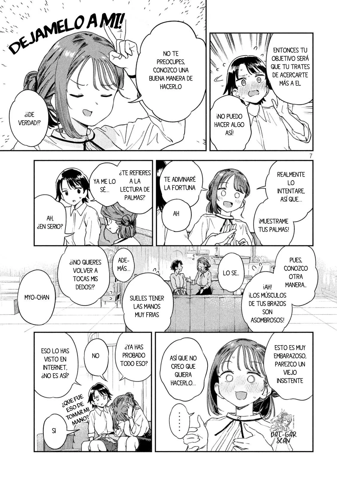 MYO-CHAN SENSEI WA KAKU KATARIKI Capitulo 6: ¿Es importante estar preparada? página 8