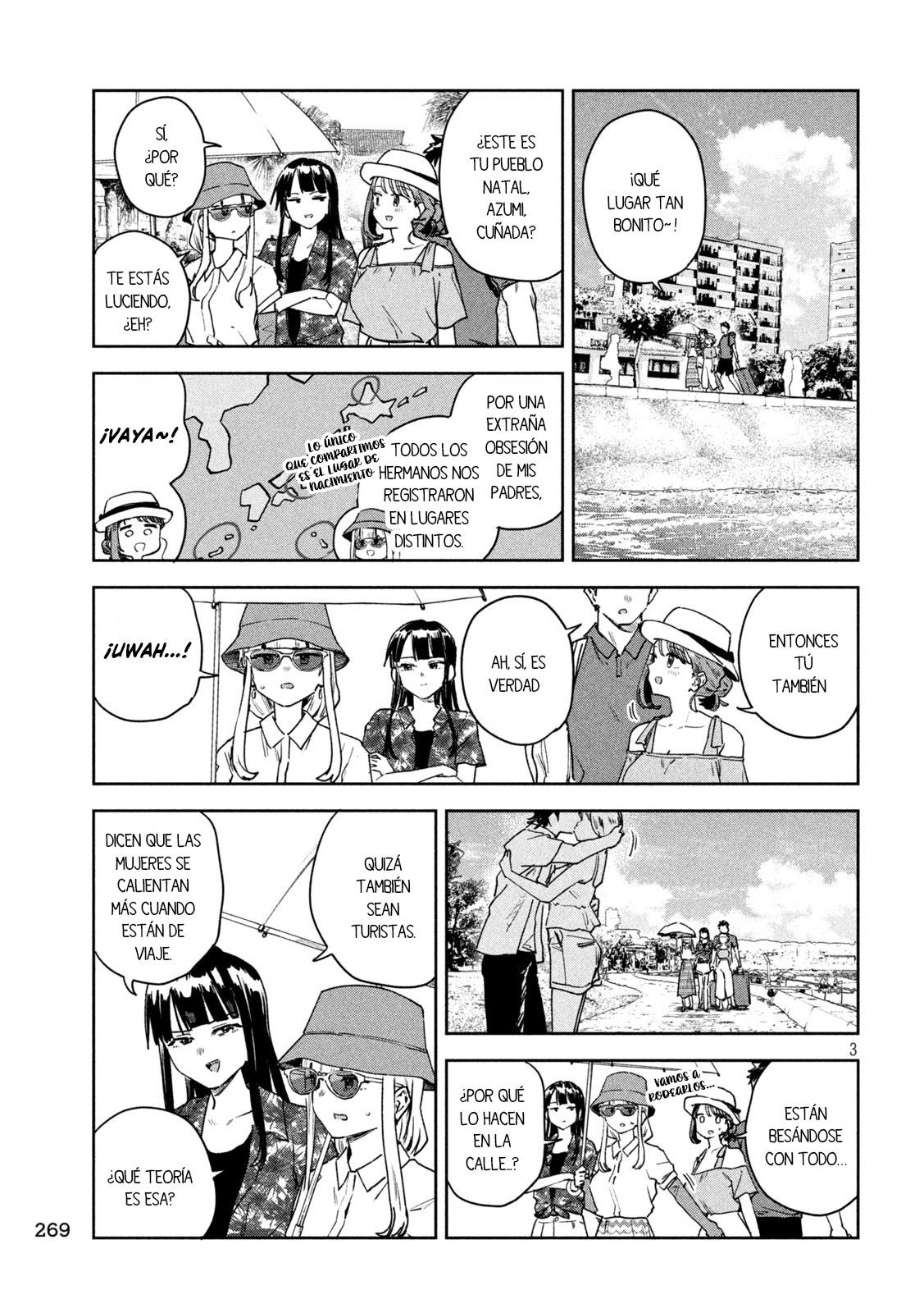 MYO-CHAN SENSEI WA KAKU KATARIKI Capitulo 61: Un viaje inesperado a Okinawa (1) página 6