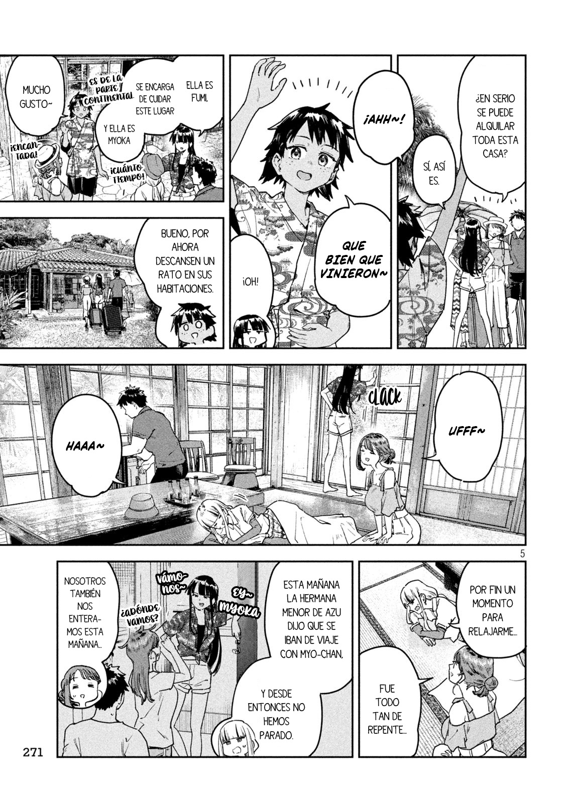 MYO-CHAN SENSEI WA KAKU KATARIKI Capitulo 61: Un viaje inesperado a Okinawa (1) página 8