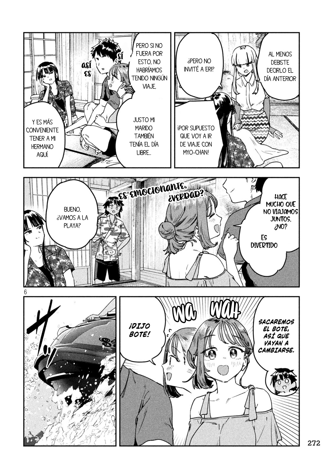MYO-CHAN SENSEI WA KAKU KATARIKI Capitulo 61: Un viaje inesperado a Okinawa (1) página 9