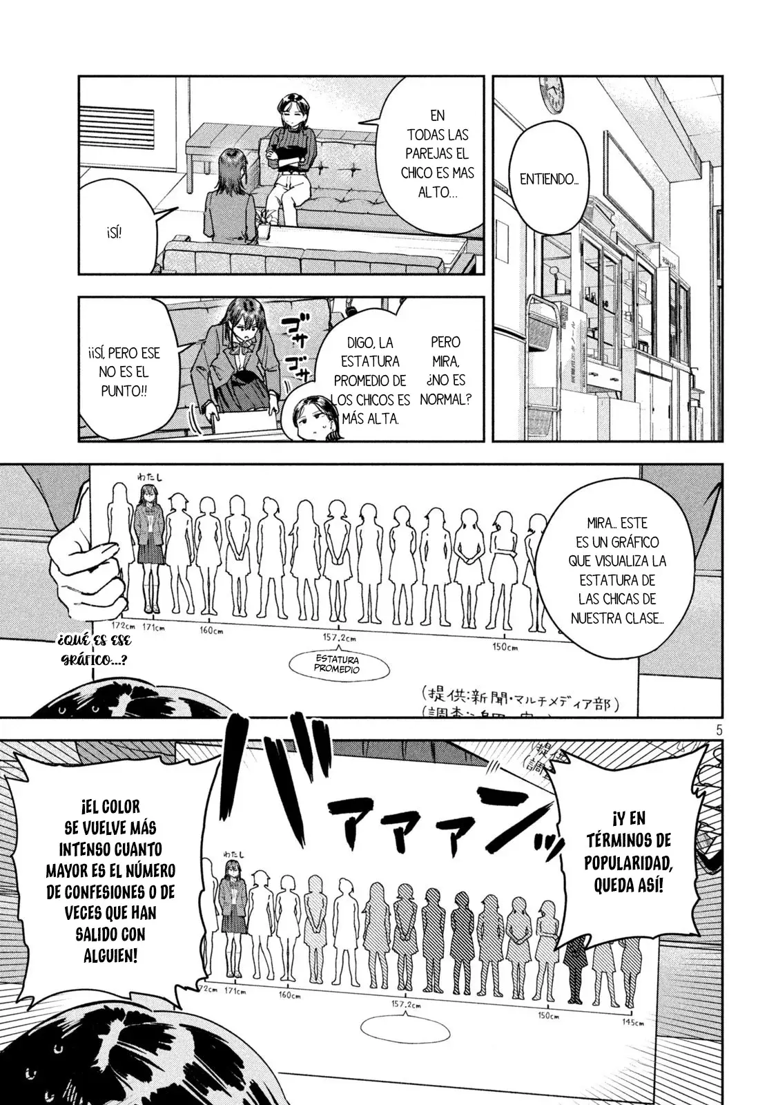 MYO-CHAN SENSEI WA KAKU KATARIKI Capitulo 66: Las chicas altas también quieren ser populares página 7