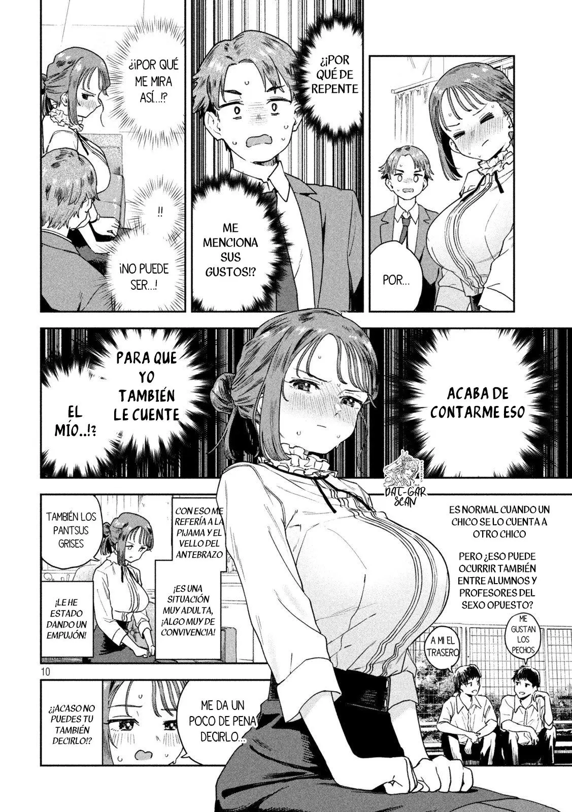 MYO-CHAN SENSEI WA KAKU KATARIKI Capitulo 7: Buscando una solucion para las bragas página 11