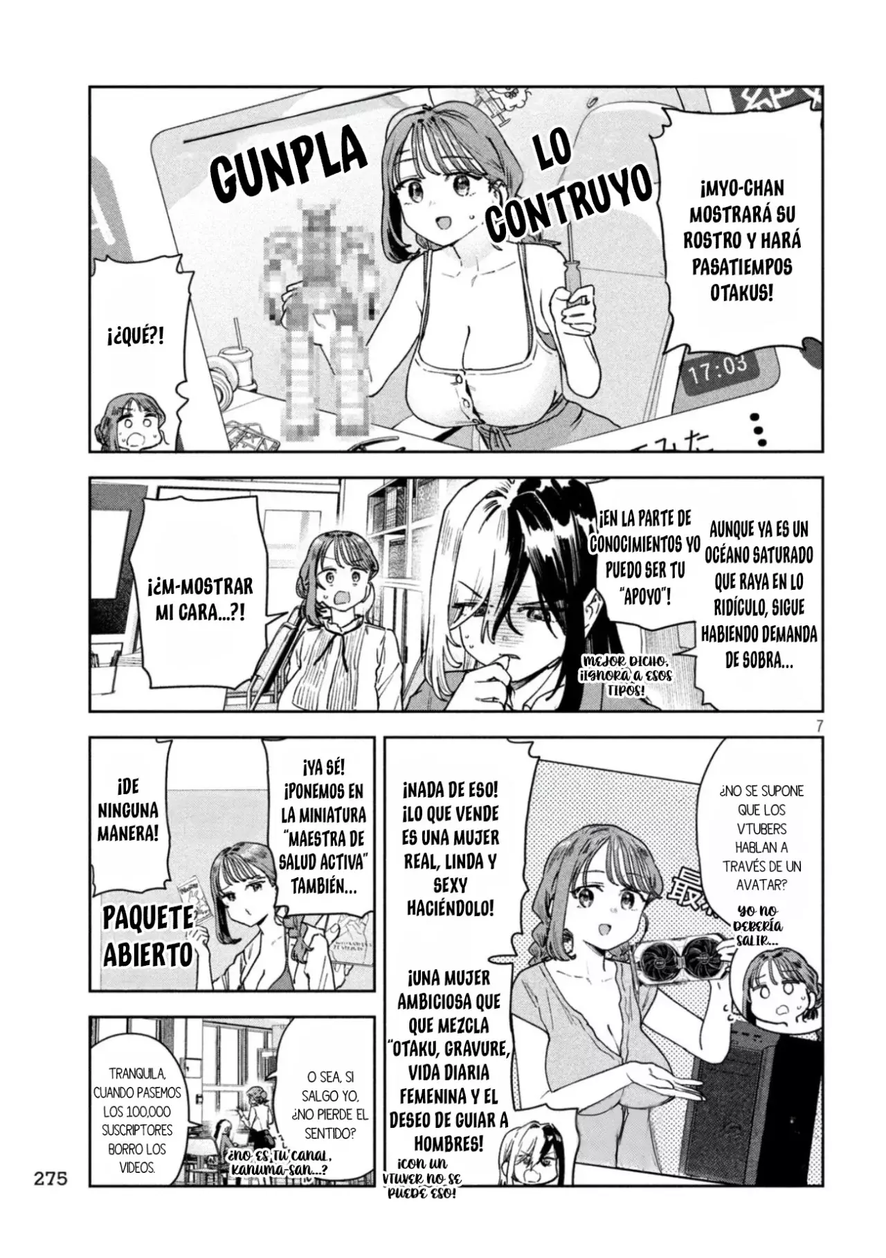 MYO-CHAN SENSEI WA KAKU KATARIKI Capitulo 71: Myo-chan se está transmitiendo ahora: ¡¡¡Hola!!! página 10