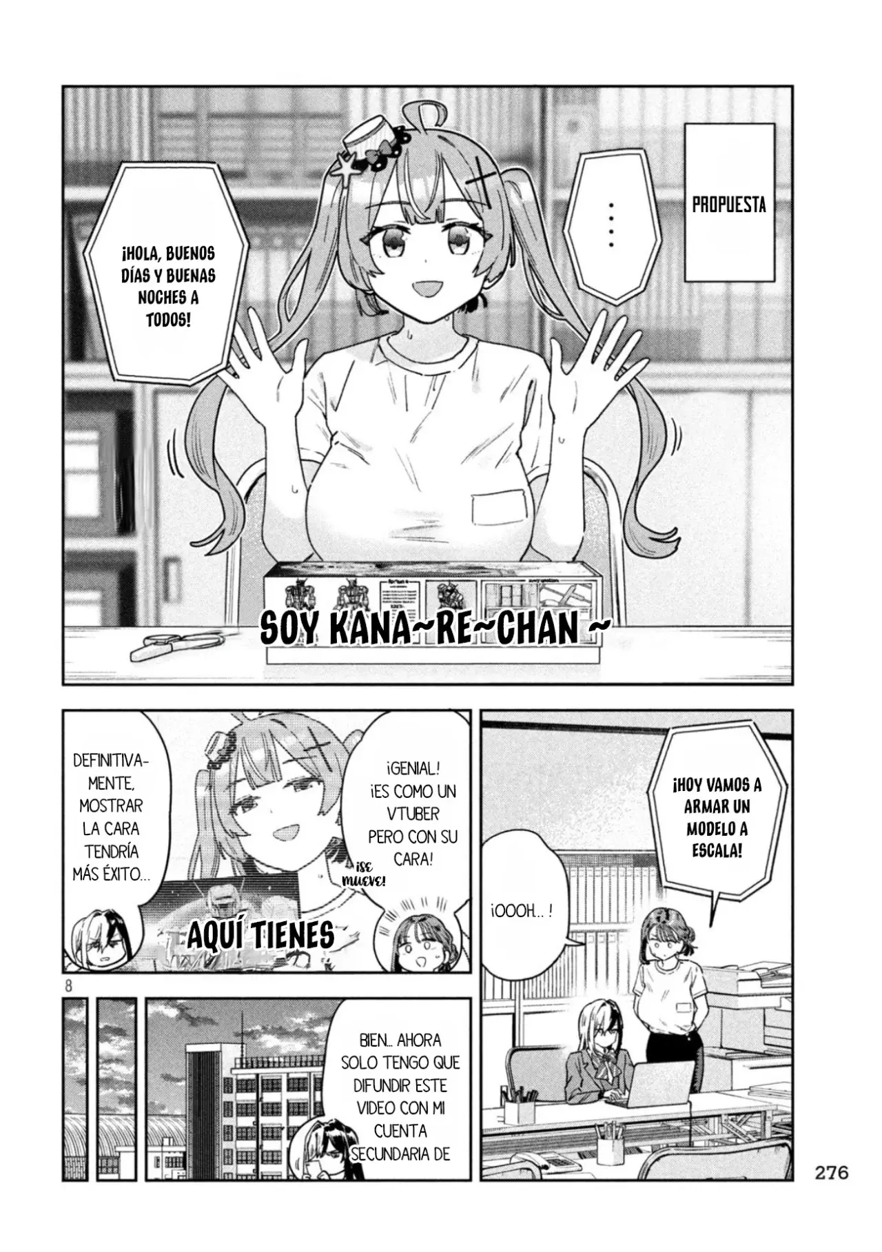 MYO-CHAN SENSEI WA KAKU KATARIKI Capitulo 71: Myo-chan se está transmitiendo ahora: ¡¡¡Hola!!! página 11