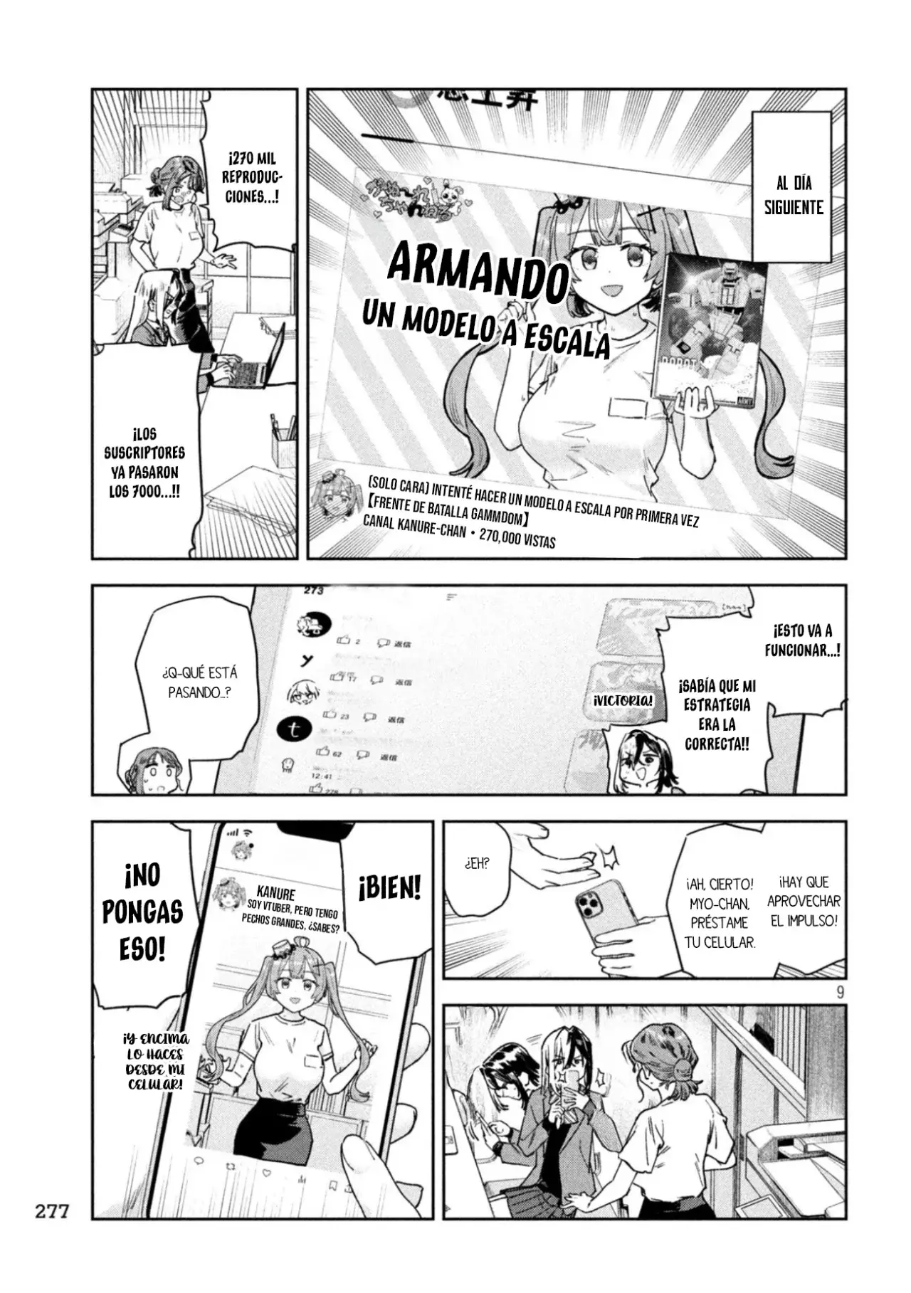 MYO-CHAN SENSEI WA KAKU KATARIKI Capitulo 71: Myo-chan se está transmitiendo ahora: ¡¡¡Hola!!! página 12