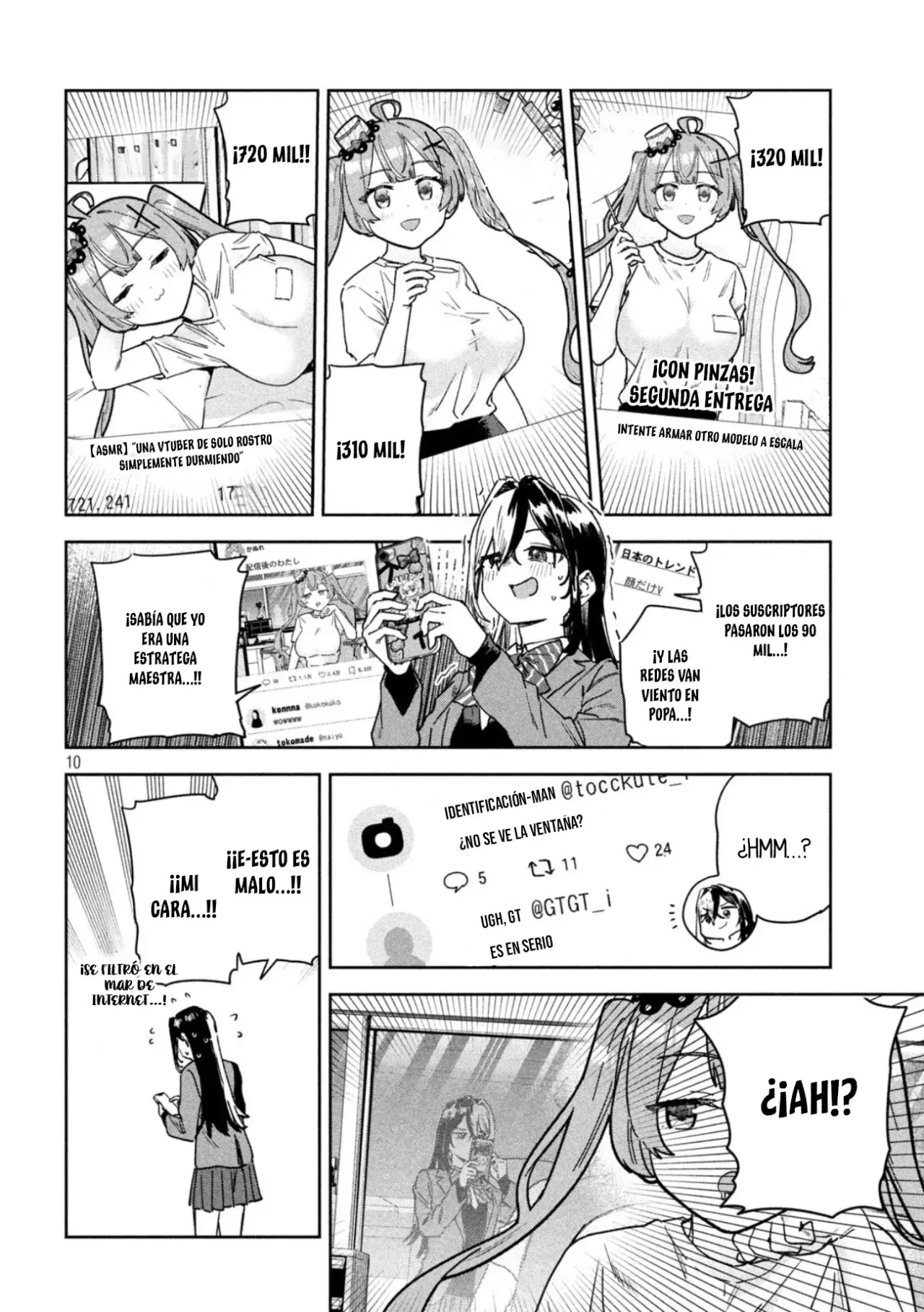 MYO-CHAN SENSEI WA KAKU KATARIKI Capitulo 71: Myo-chan se está transmitiendo ahora: ¡¡¡Hola!!! página 13