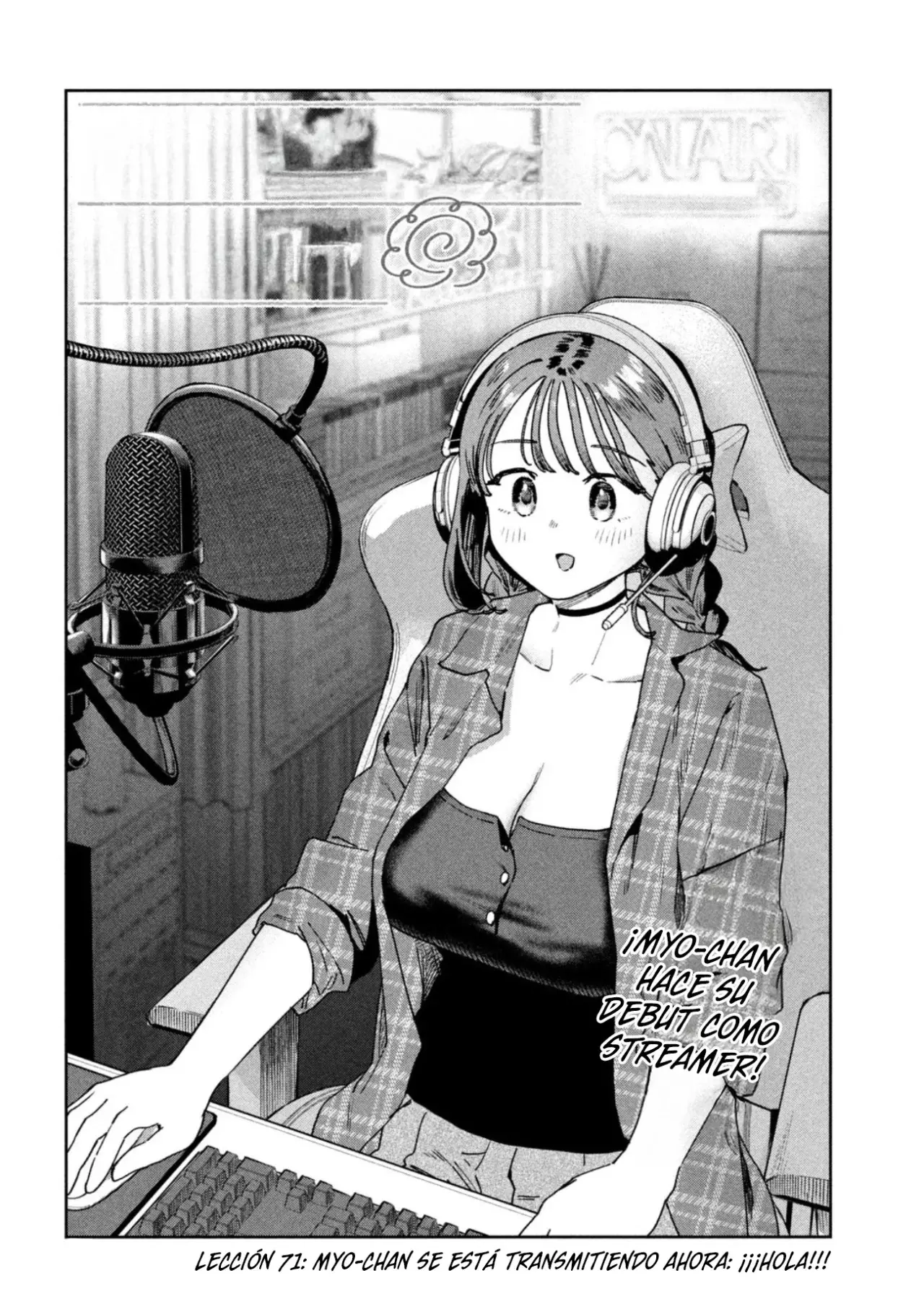 MYO-CHAN SENSEI WA KAKU KATARIKI Capitulo 71: Myo-chan se está transmitiendo ahora: ¡¡¡Hola!!! página 5