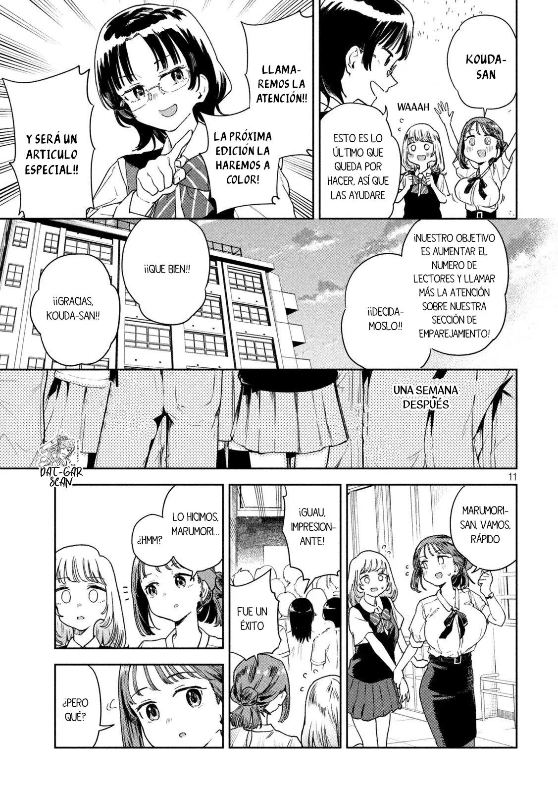 MYO-CHAN SENSEI WA KAKU KATARIKI Capitulo 8: ¿Ayudante detrás de una "relación"? página 12