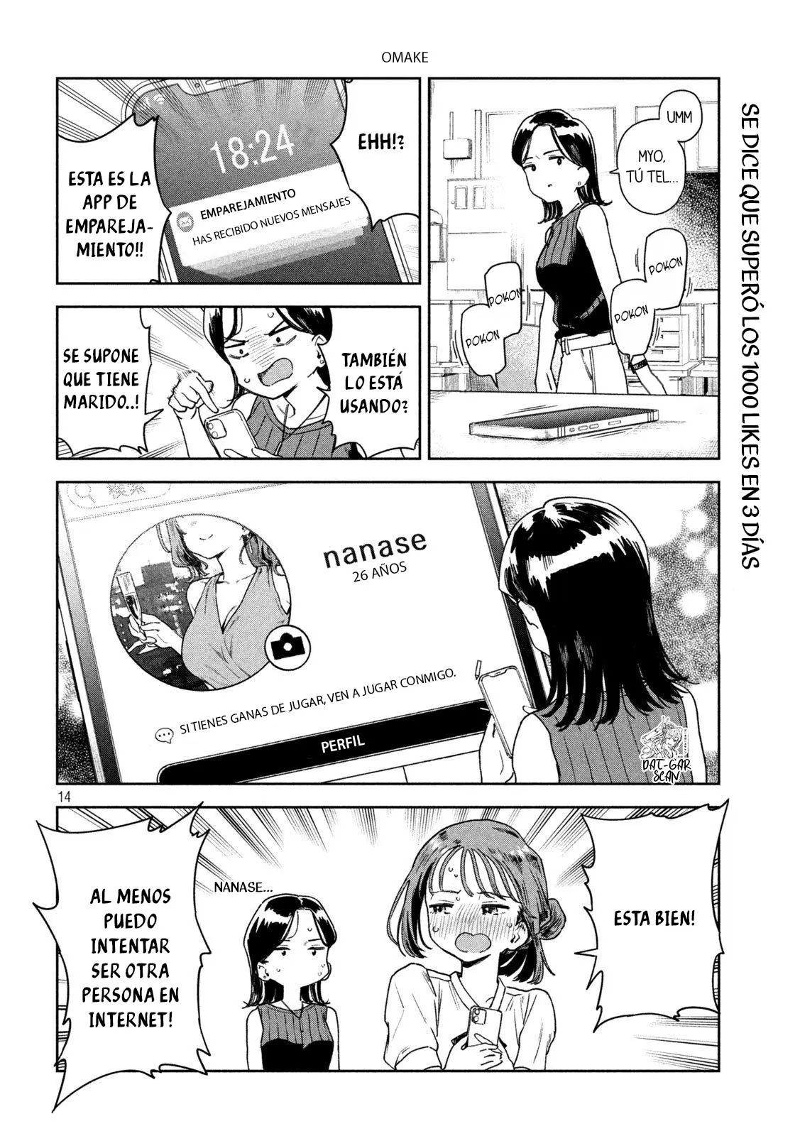 MYO-CHAN SENSEI WA KAKU KATARIKI Capitulo 8: ¿Ayudante detrás de una "relación"? página 15