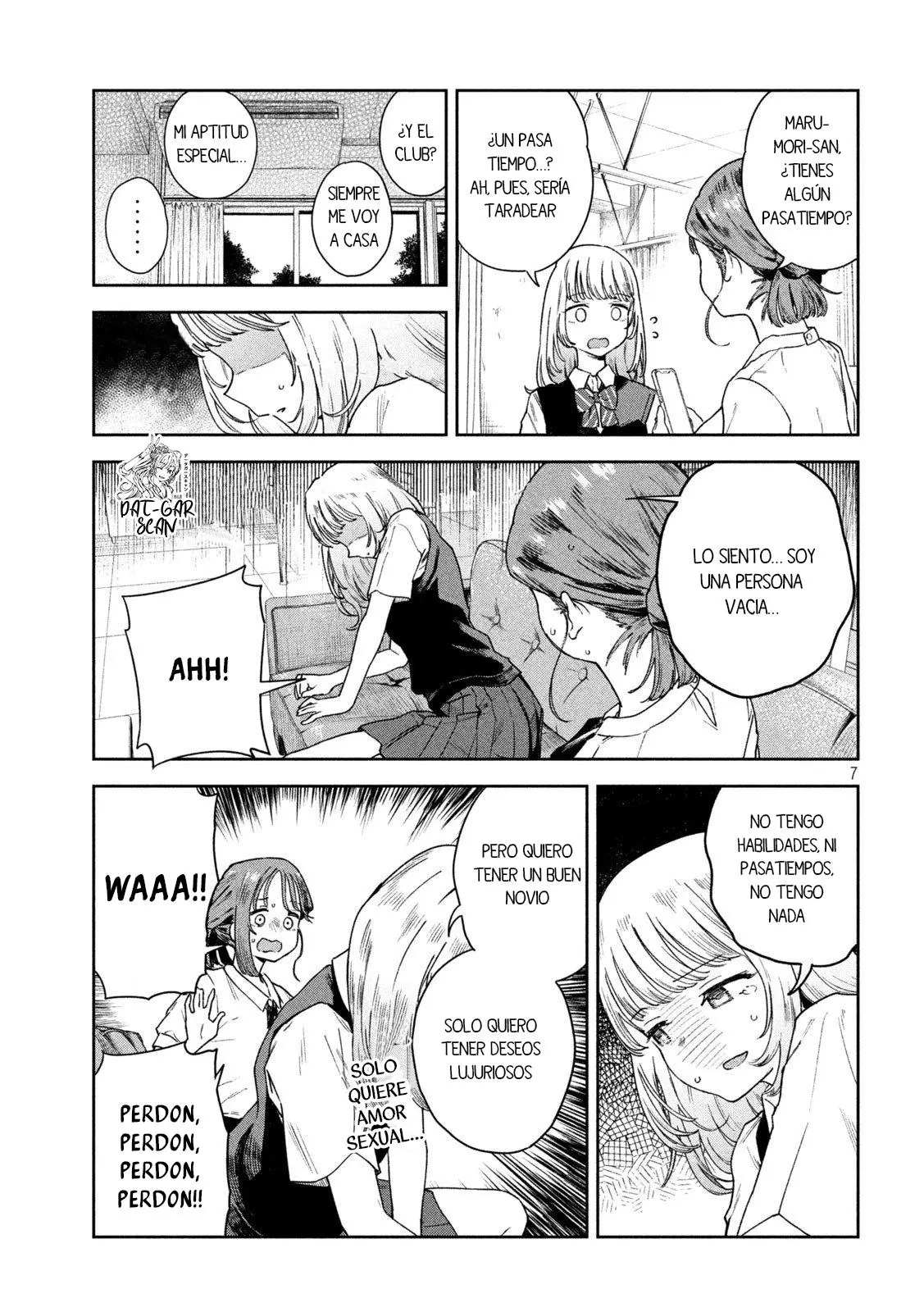 MYO-CHAN SENSEI WA KAKU KATARIKI Capitulo 8: ¿Ayudante detrás de una "relación"? página 8