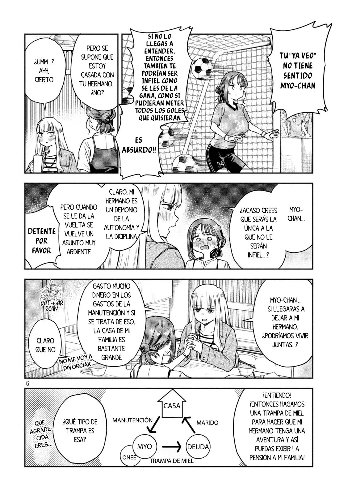 MYO-CHAN SENSEI WA KAKU KATARIKI Capitulo 9: El dilema de los infieles página 7