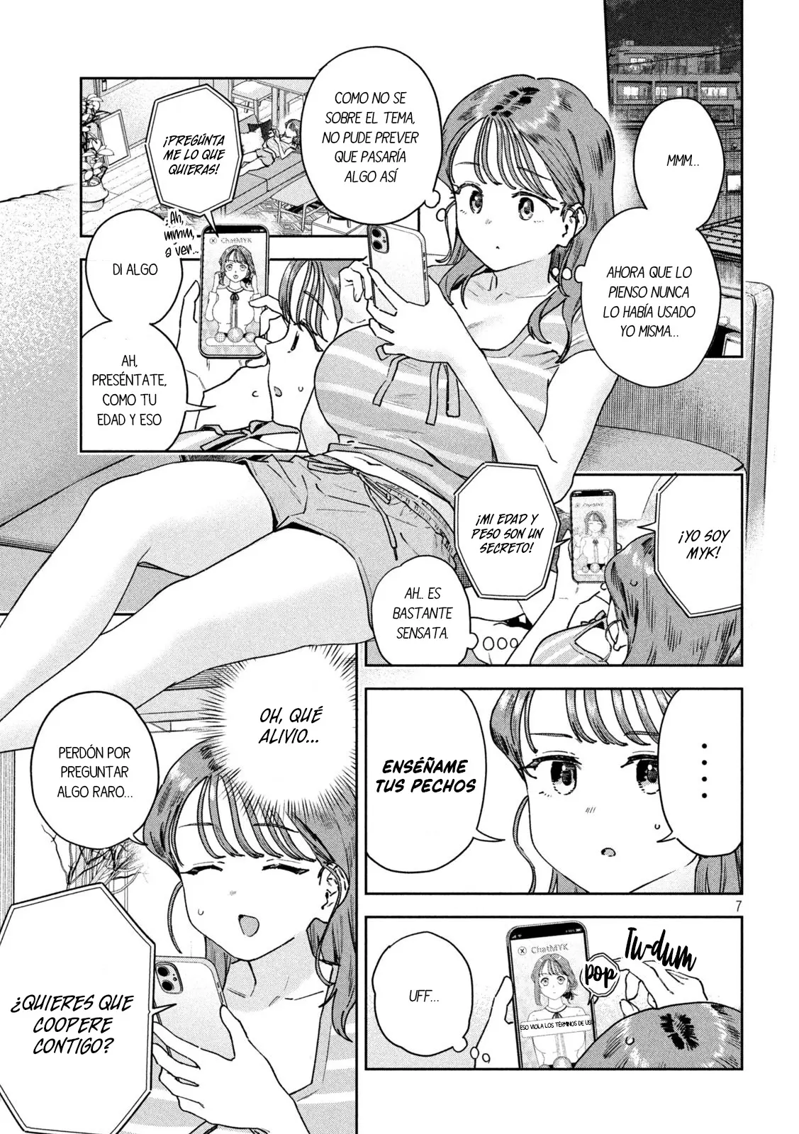 MYO-CHAN SENSEI WA KAKU KATARIKI Capitulo 90 página 10