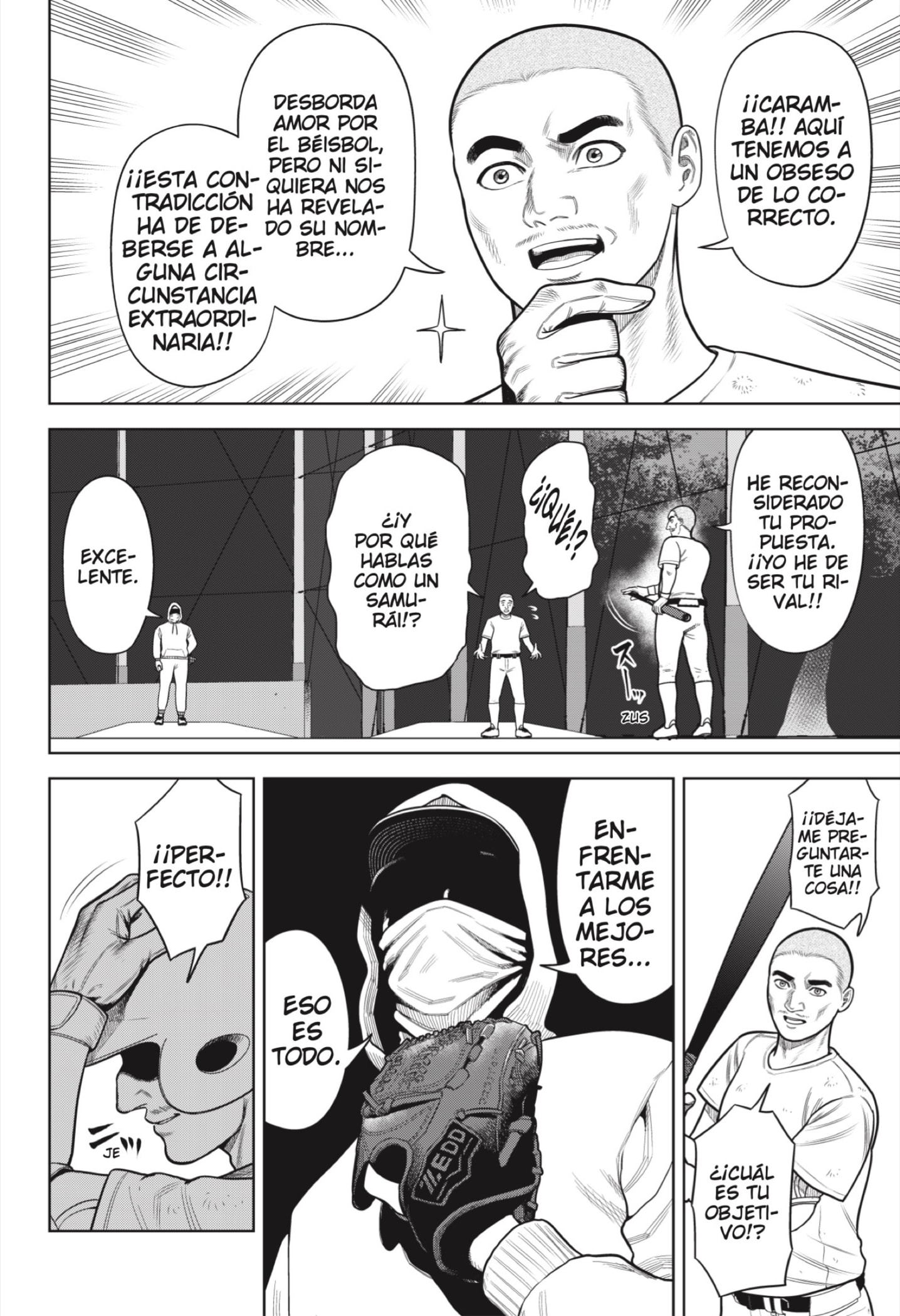 Strikeout Pitch Capitulo 1 página 4