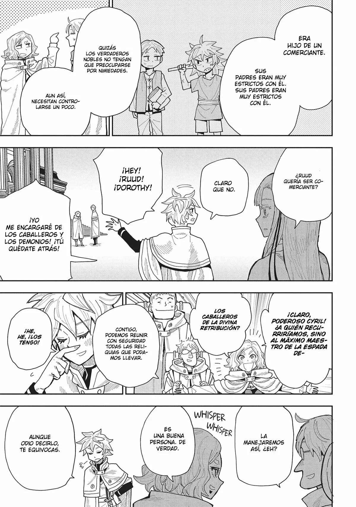 World End Solte Capitulo 10: Palacio de reliquias (Parte 1) página 16