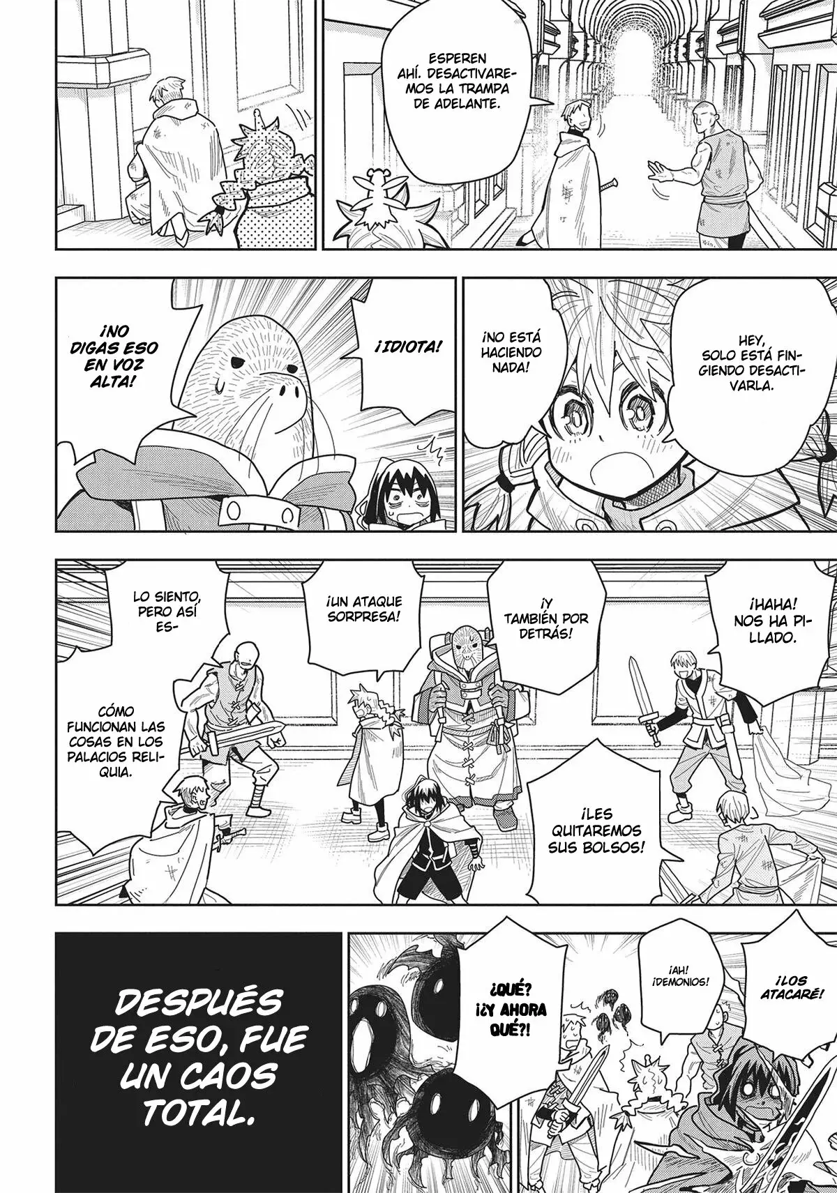 World End Solte Capitulo 10: Palacio de reliquias (Parte 1) página 7