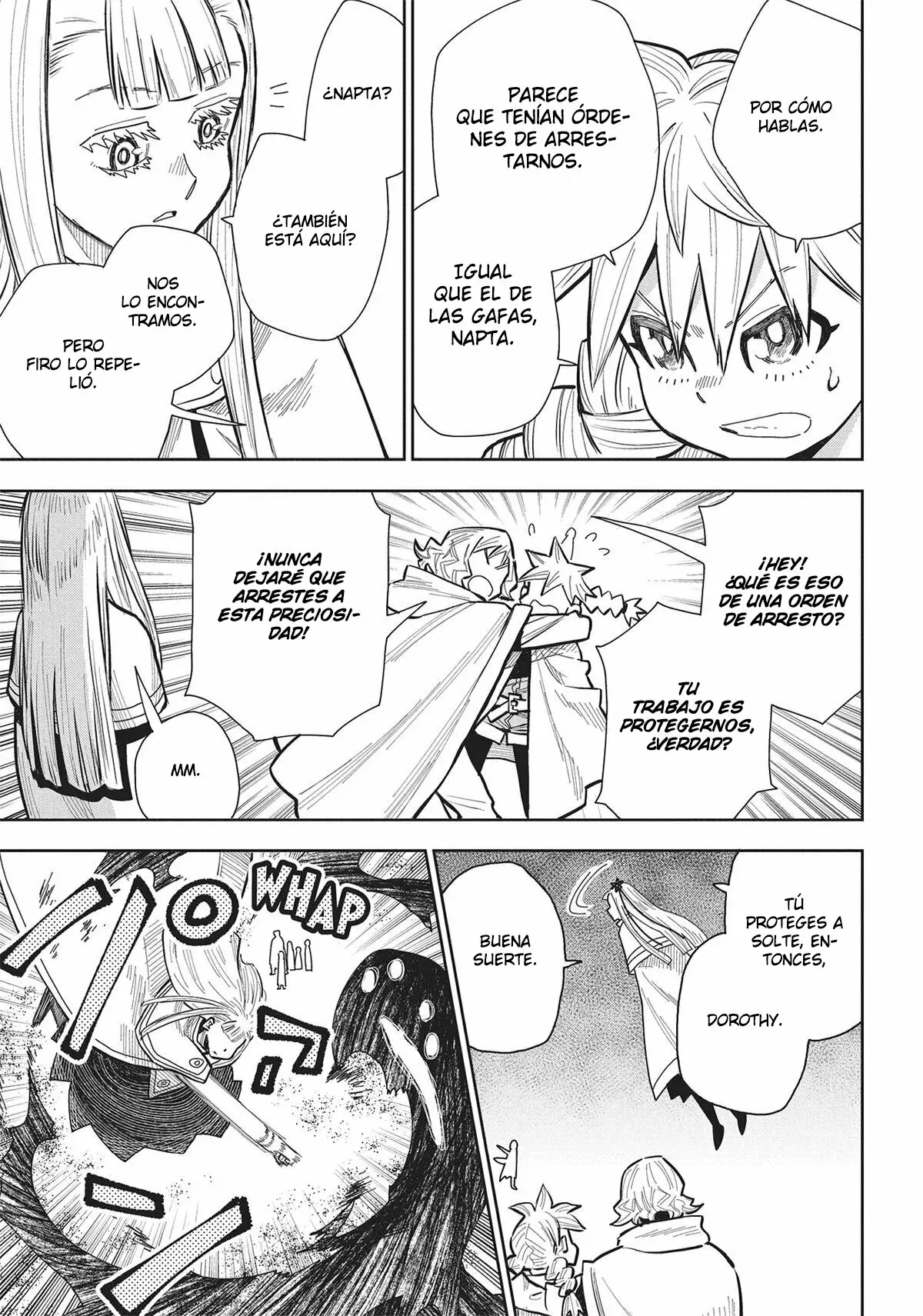 World End Solte Capitulo 12: Palacio de Reliquias (Parte 3) página 36