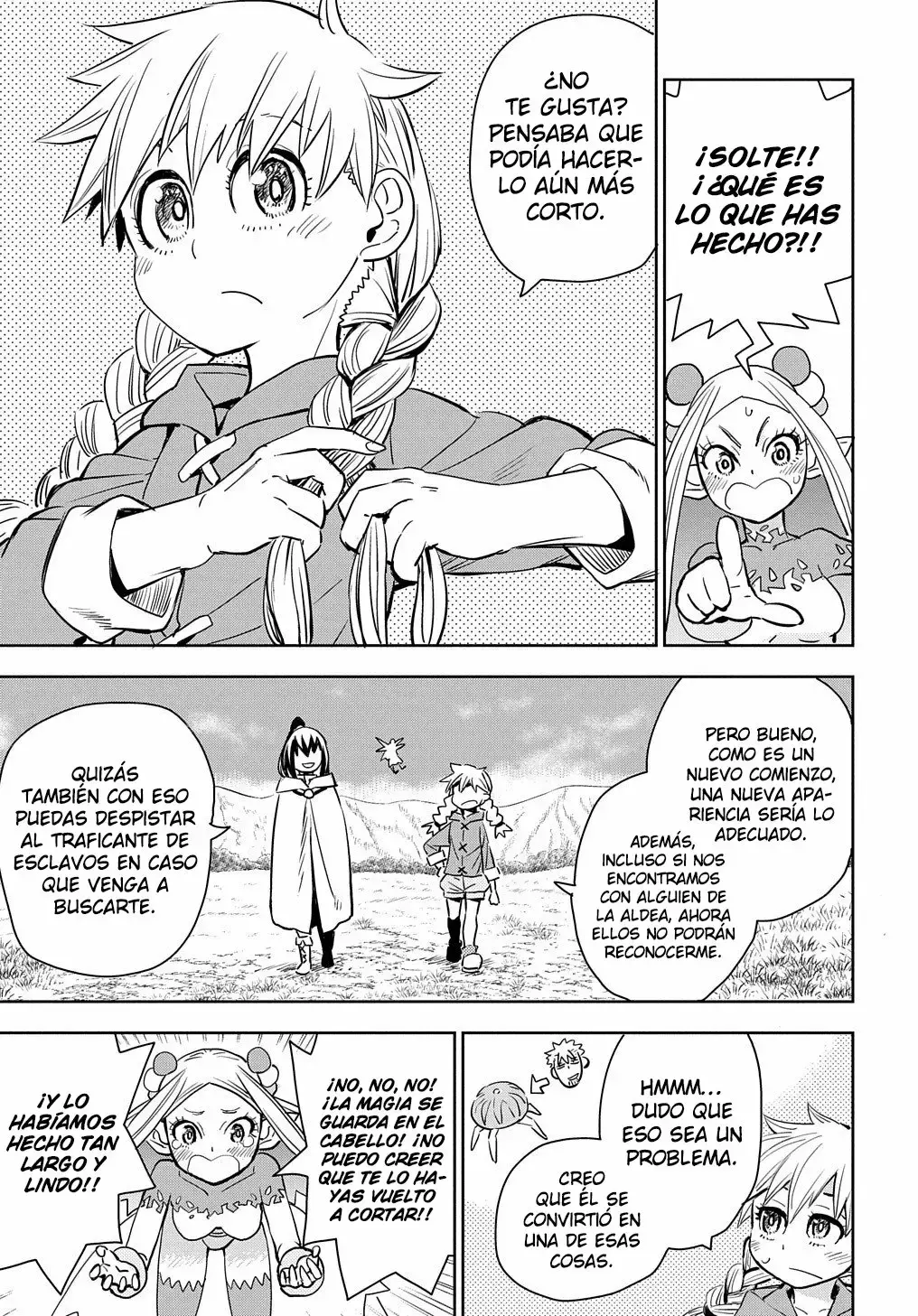 World End Solte Capitulo 2: La Niña, El Hada, El Ansioso por Morirse y El Topo página 14