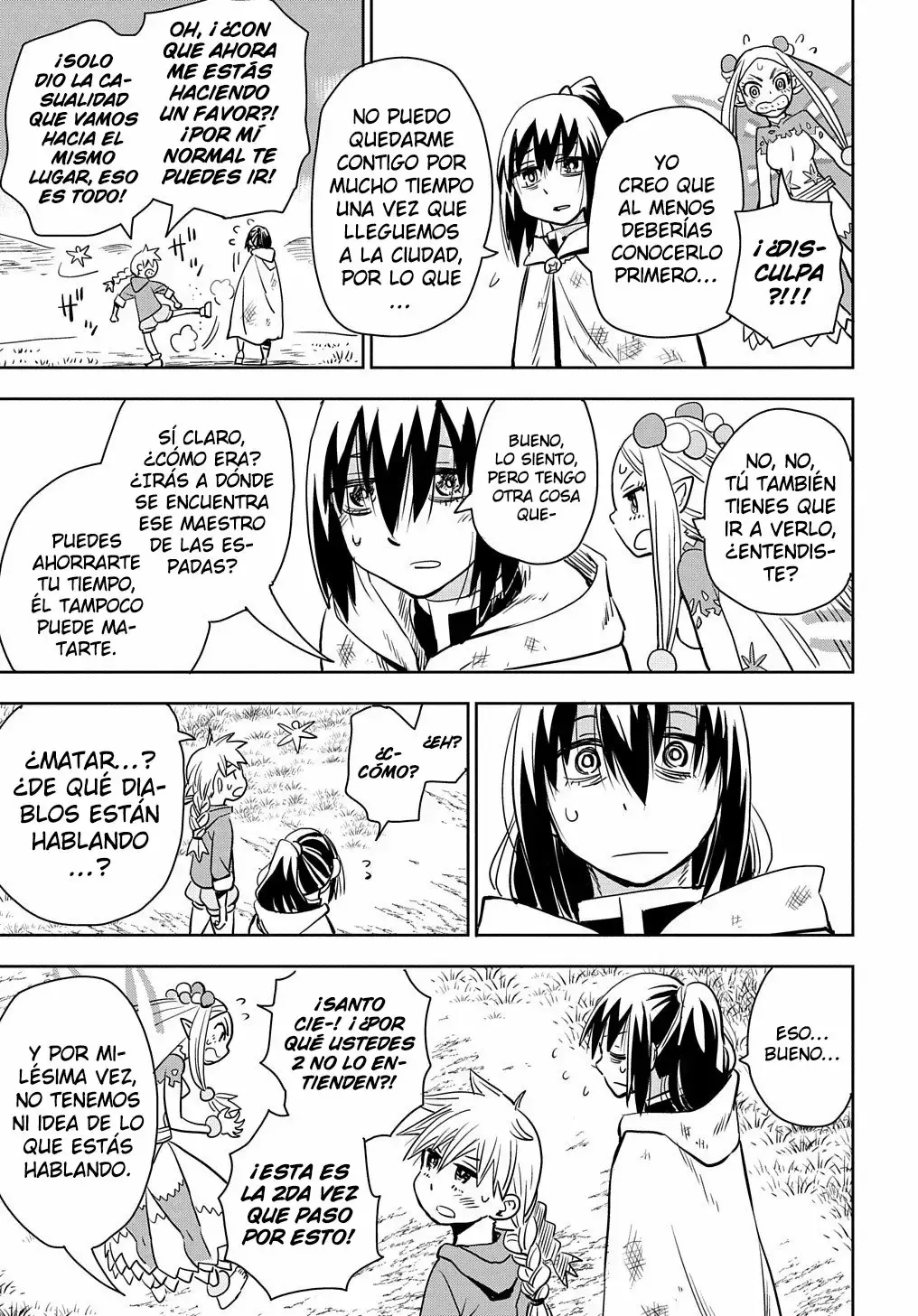 World End Solte Capitulo 2: La Niña, El Hada, El Ansioso por Morirse y El Topo página 16
