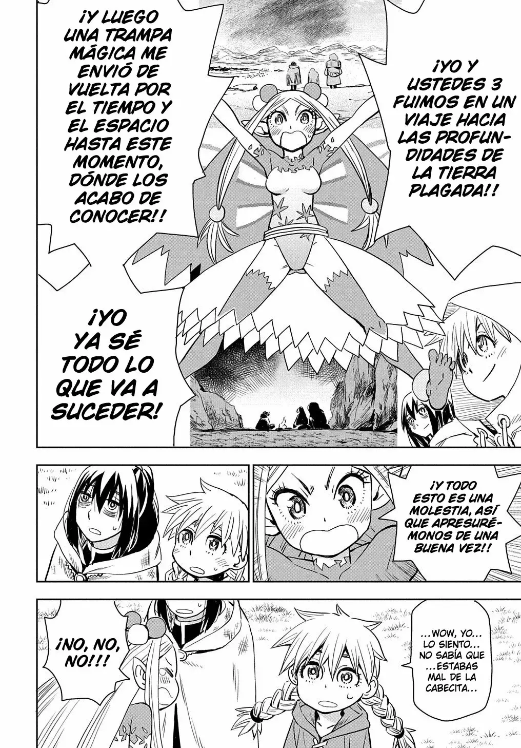 World End Solte Capitulo 2: La Niña, El Hada, El Ansioso por Morirse y El Topo página 17