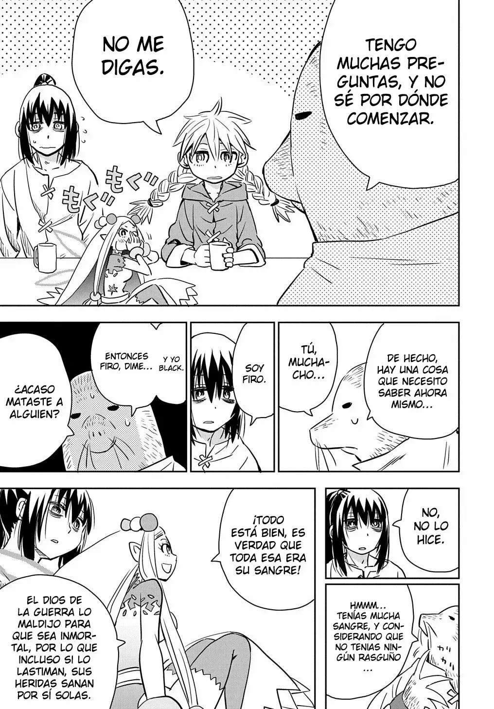 World End Solte Capitulo 2: La Niña, El Hada, El Ansioso por Morirse y El Topo página 30