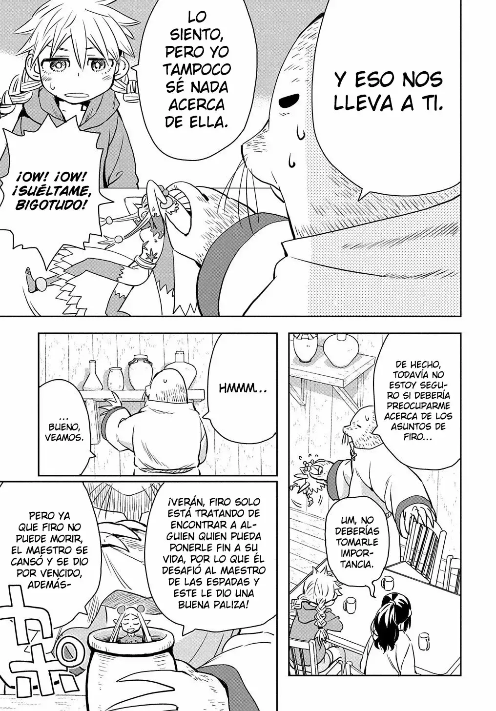 World End Solte Capitulo 2: La Niña, El Hada, El Ansioso por Morirse y El Topo página 32