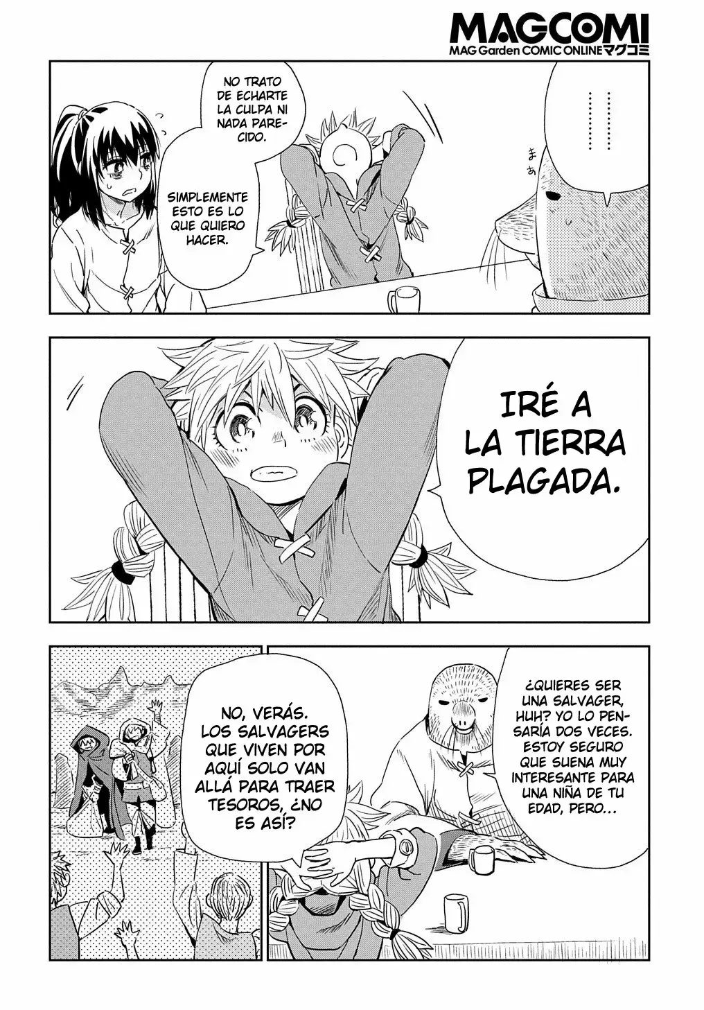 World End Solte Capitulo 2: La Niña, El Hada, El Ansioso por Morirse y El Topo página 35