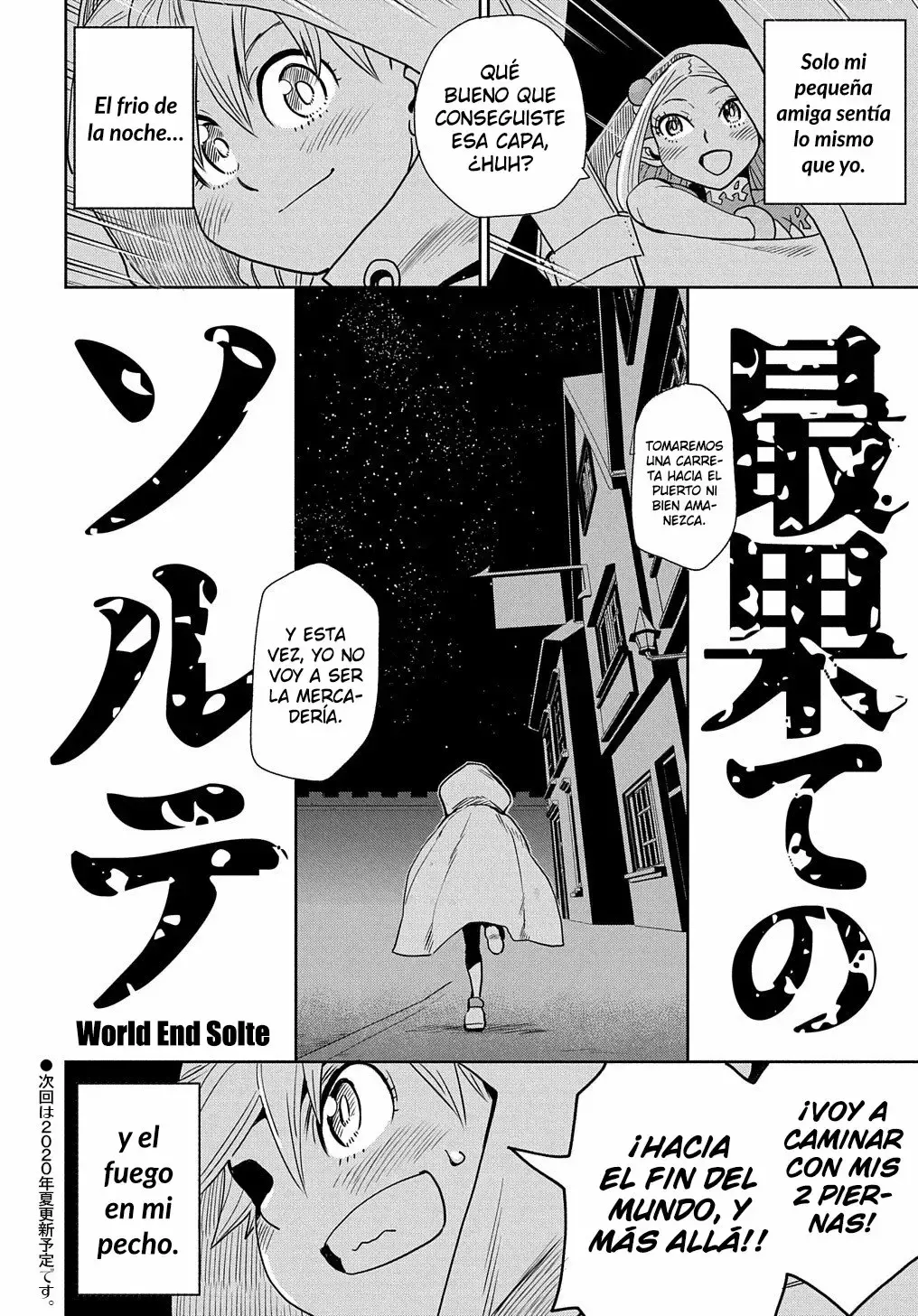 World End Solte Capitulo 2: La Niña, El Hada, El Ansioso por Morirse y El Topo página 49