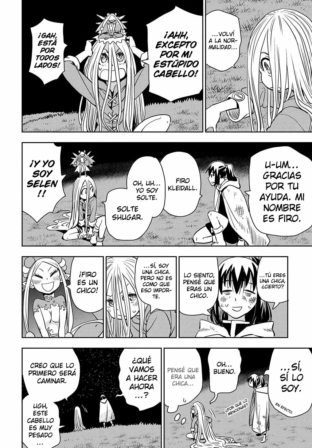 World End Solte Capitulo 2: La Niña, El Hada, El Ansioso por Morirse y El Topo página 9