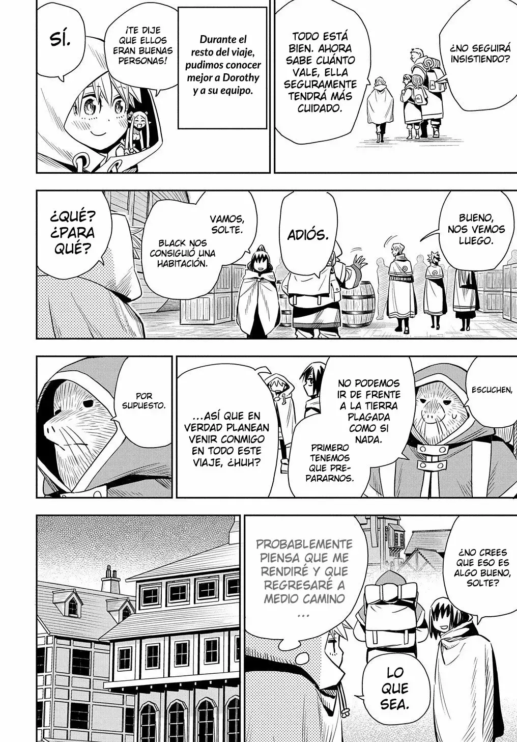 World End Solte Capitulo 4: Entrada a la Frontera página 13