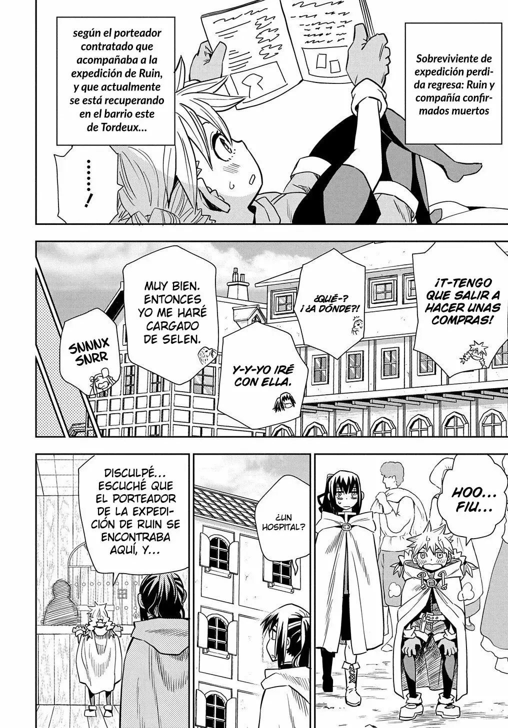 World End Solte Capitulo 4: Entrada a la Frontera página 19