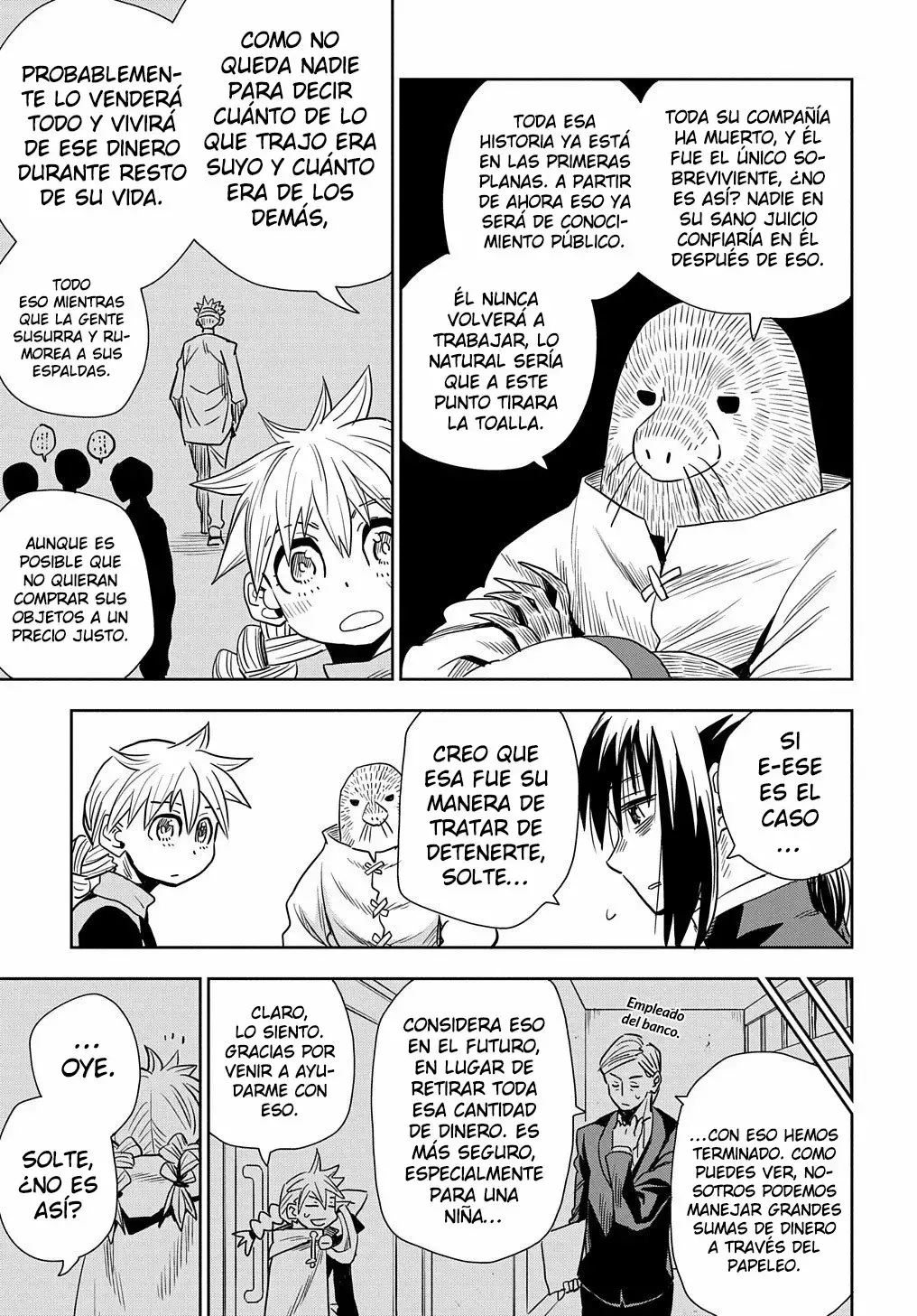 World End Solte Capitulo 4: Entrada a la Frontera página 28