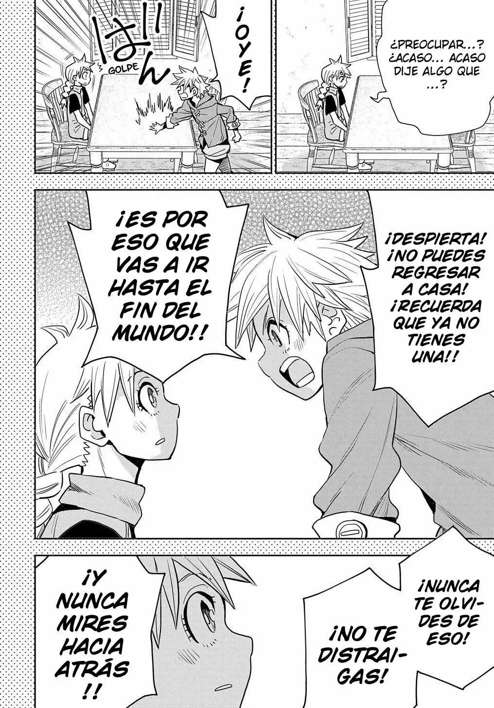 World End Solte Capitulo 4: Entrada a la Frontera página 33