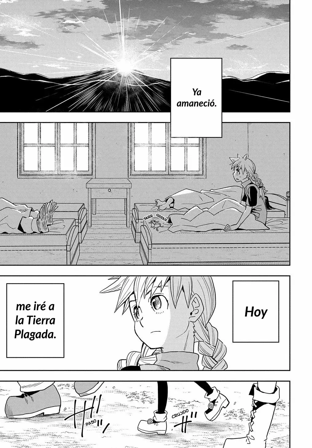 World End Solte Capitulo 4: Entrada a la Frontera página 34