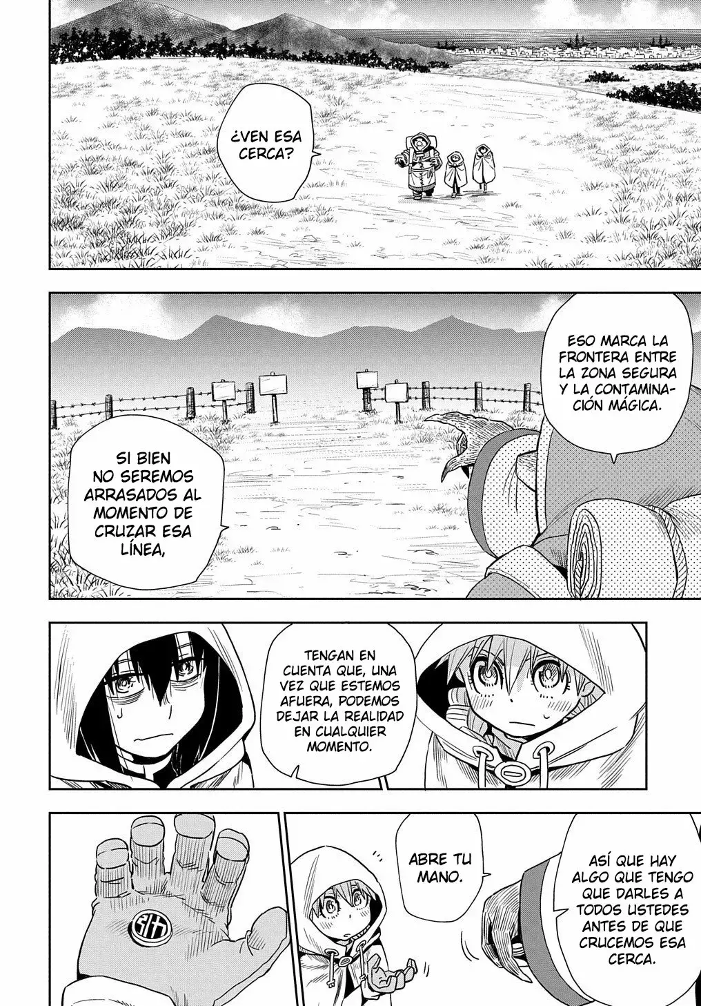 World End Solte Capitulo 4: Entrada a la Frontera página 35