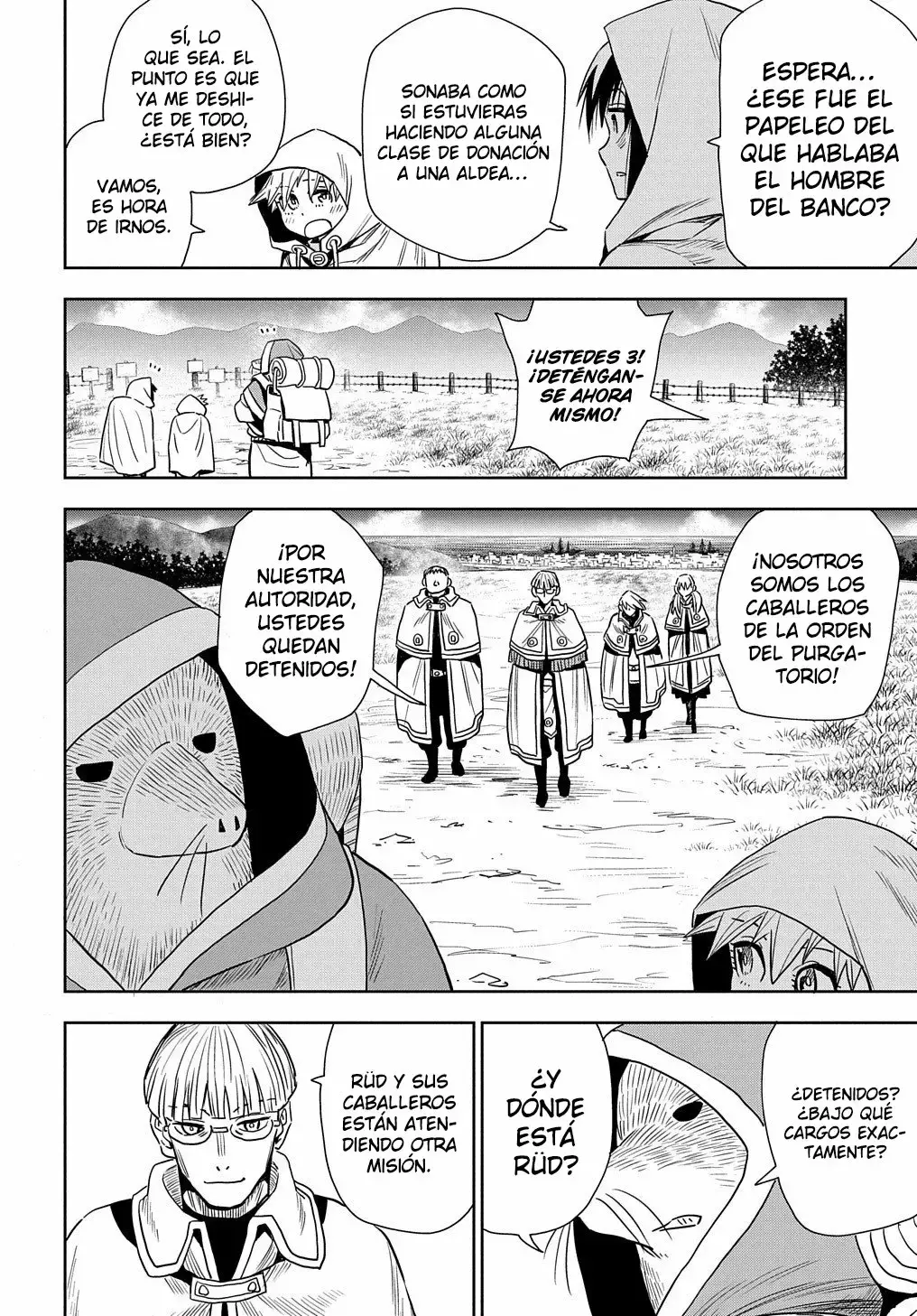 World End Solte Capitulo 4: Entrada a la Frontera página 37