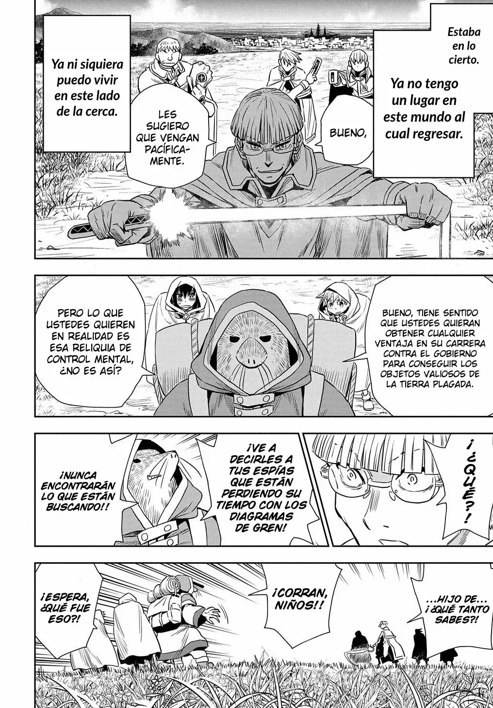 World End Solte Capitulo 4: Entrada a la Frontera página 39