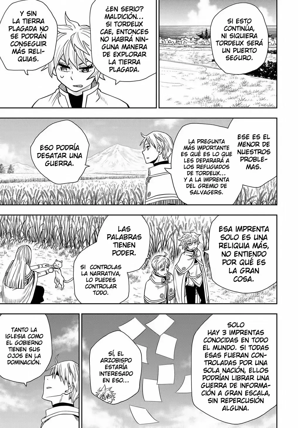 World End Solte Capitulo 5: Dentro de la Tierra Plagada página 12
