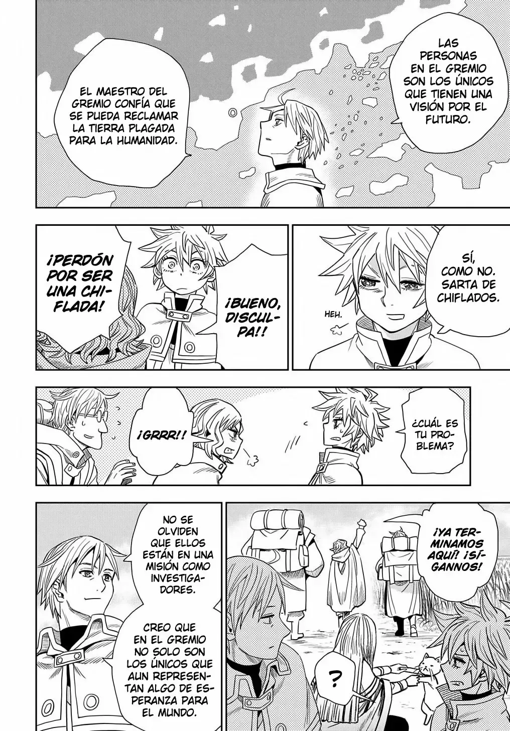 World End Solte Capitulo 5: Dentro de la Tierra Plagada página 13